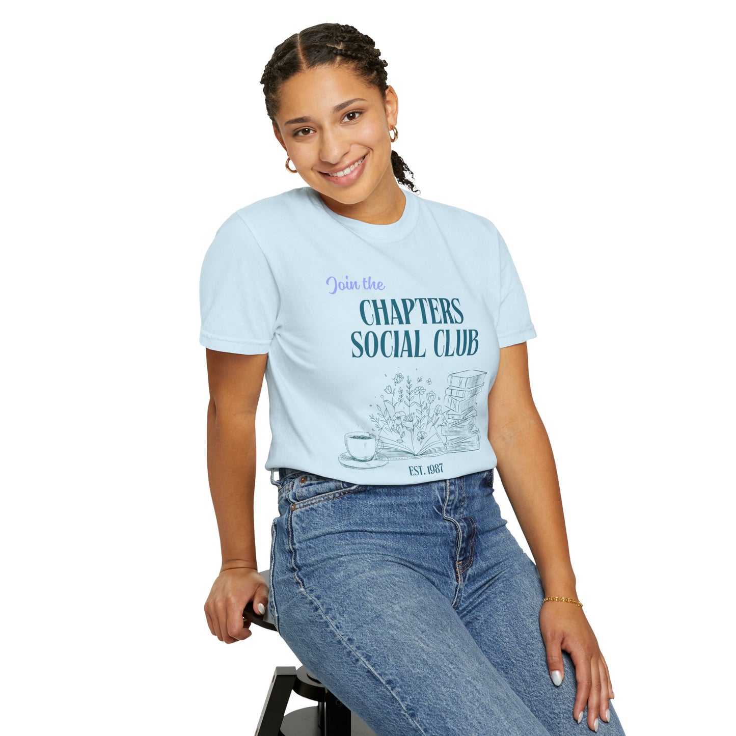 Chapters Social Club Book Lover Tee