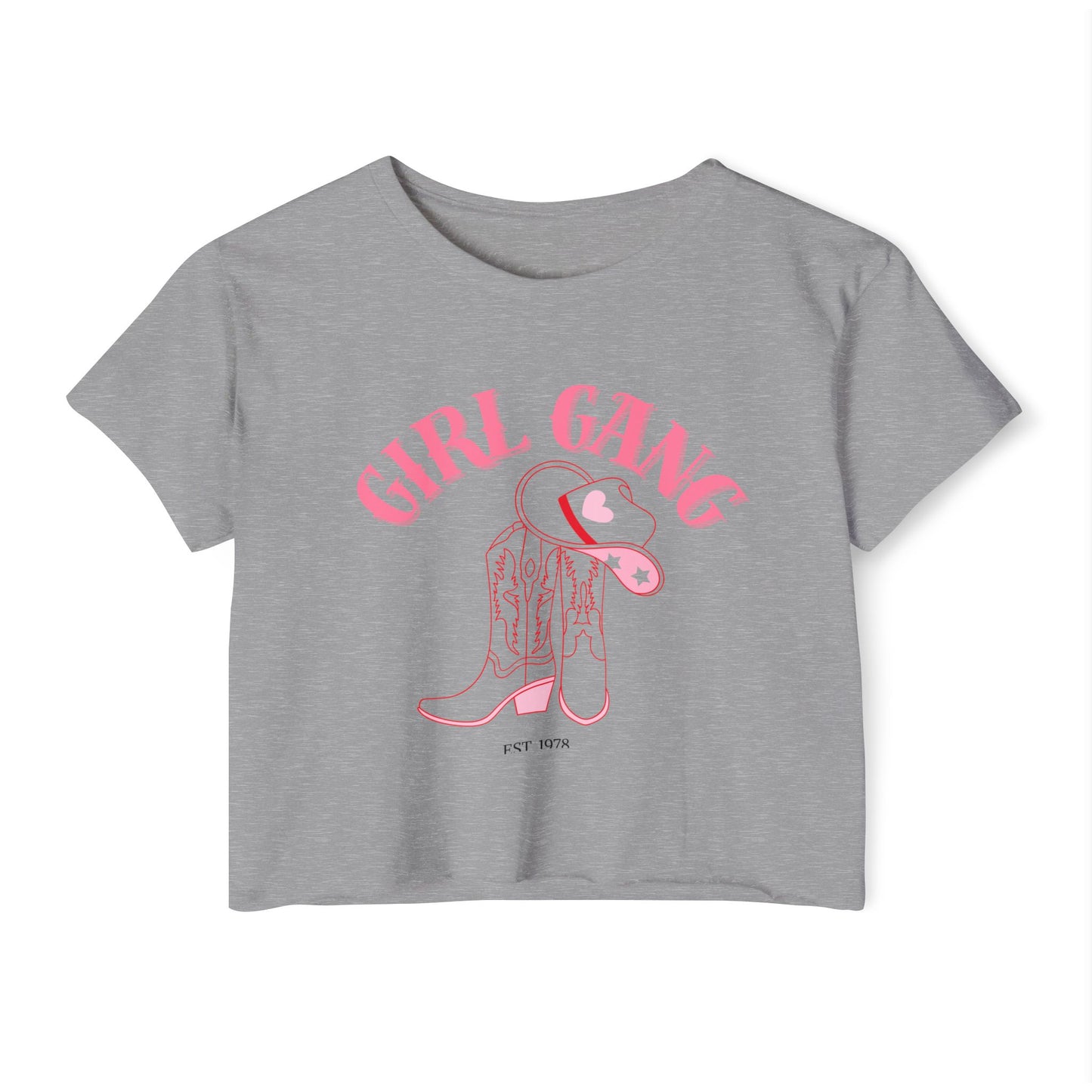 Cowgirl Girl Gang Crop Top