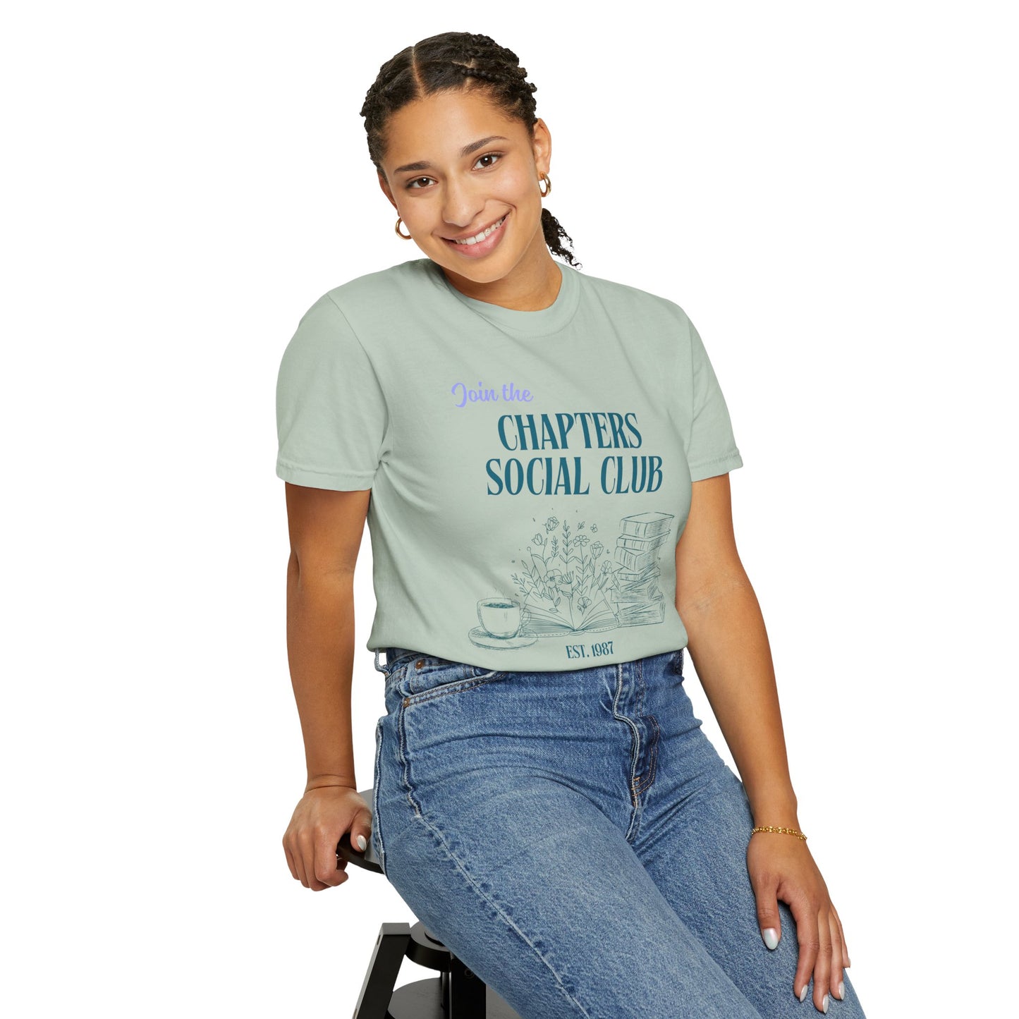 Chapters Social Club Book Lover Tee