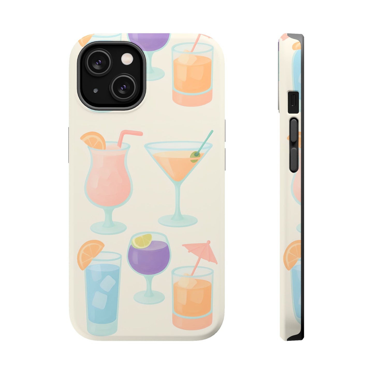 Colorful Cocktail Magnetic Phone Case