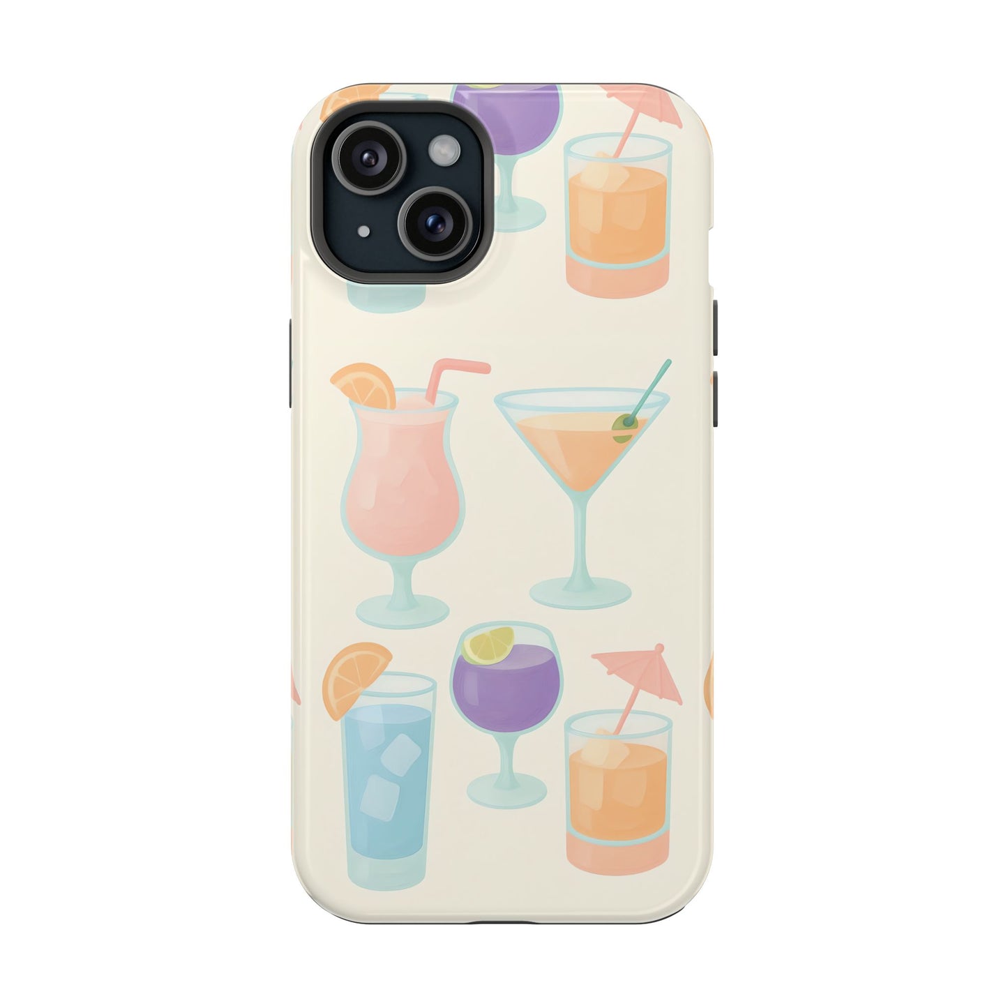 Colorful Cocktail Magnetic Phone Case