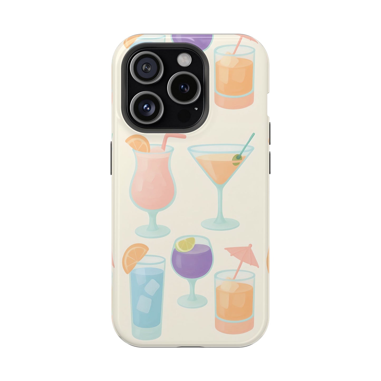 Colorful Cocktail Magnetic Phone Case