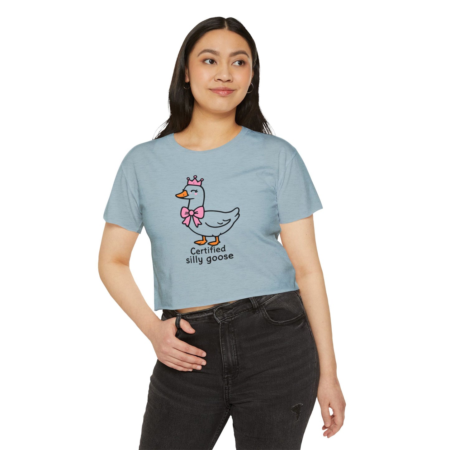 Certified Silly Goose Crop Top