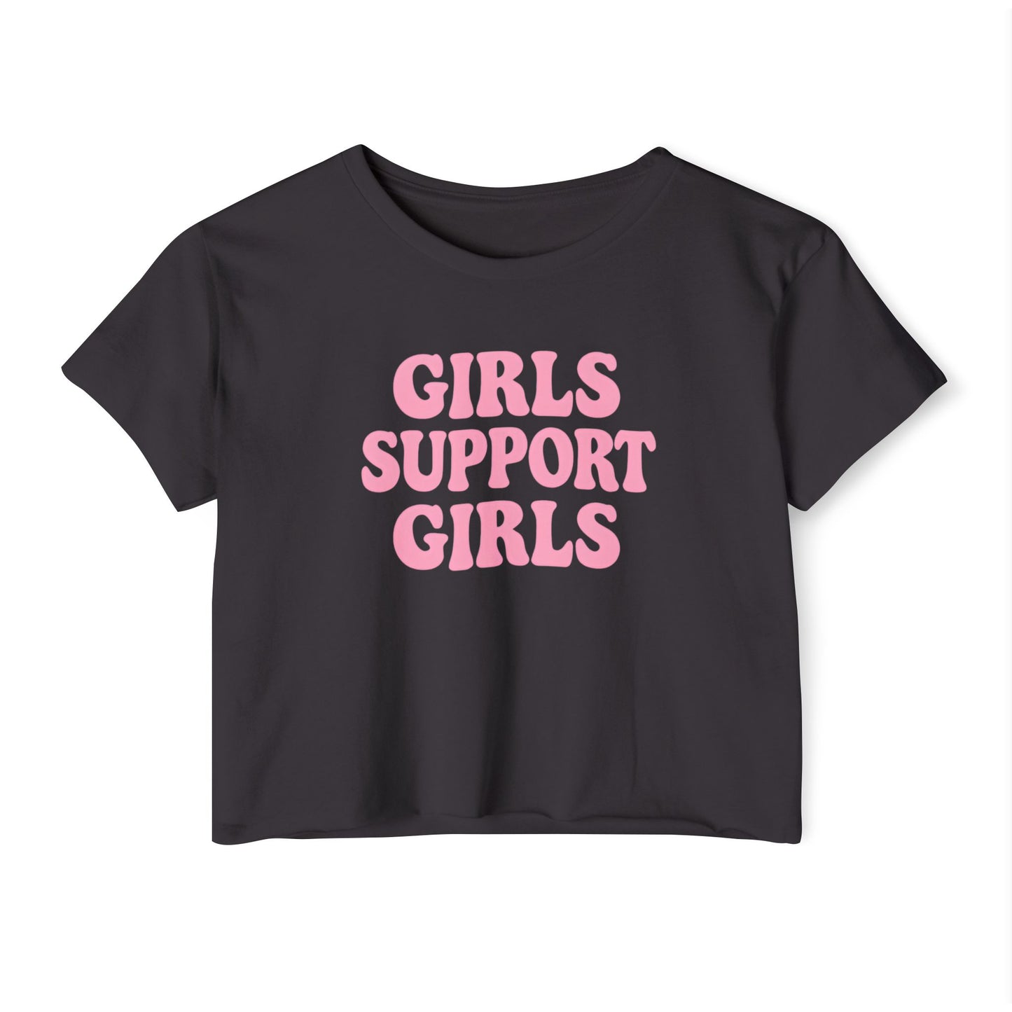 Girls Support Girls Crop Top