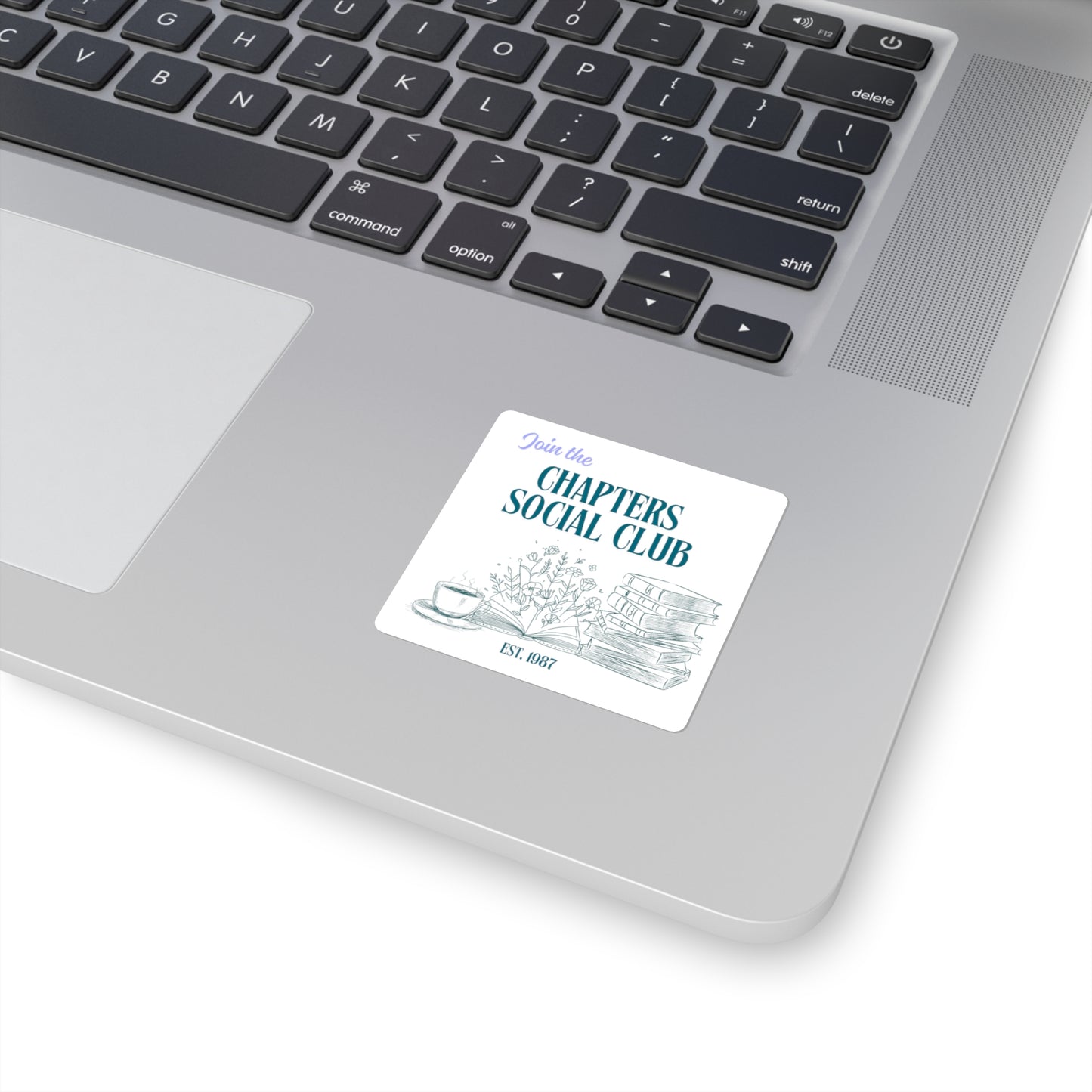 Chapters Social Club Book Lovers Sticker