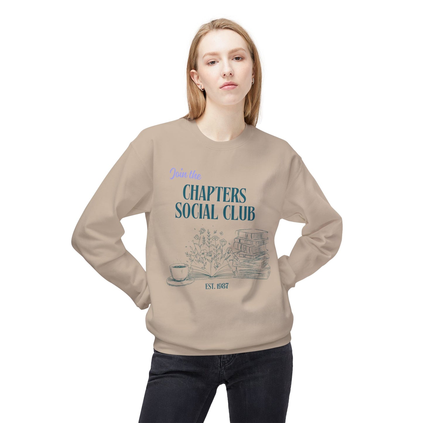 Chapters Social Club Book Lovers Sweatshirt
