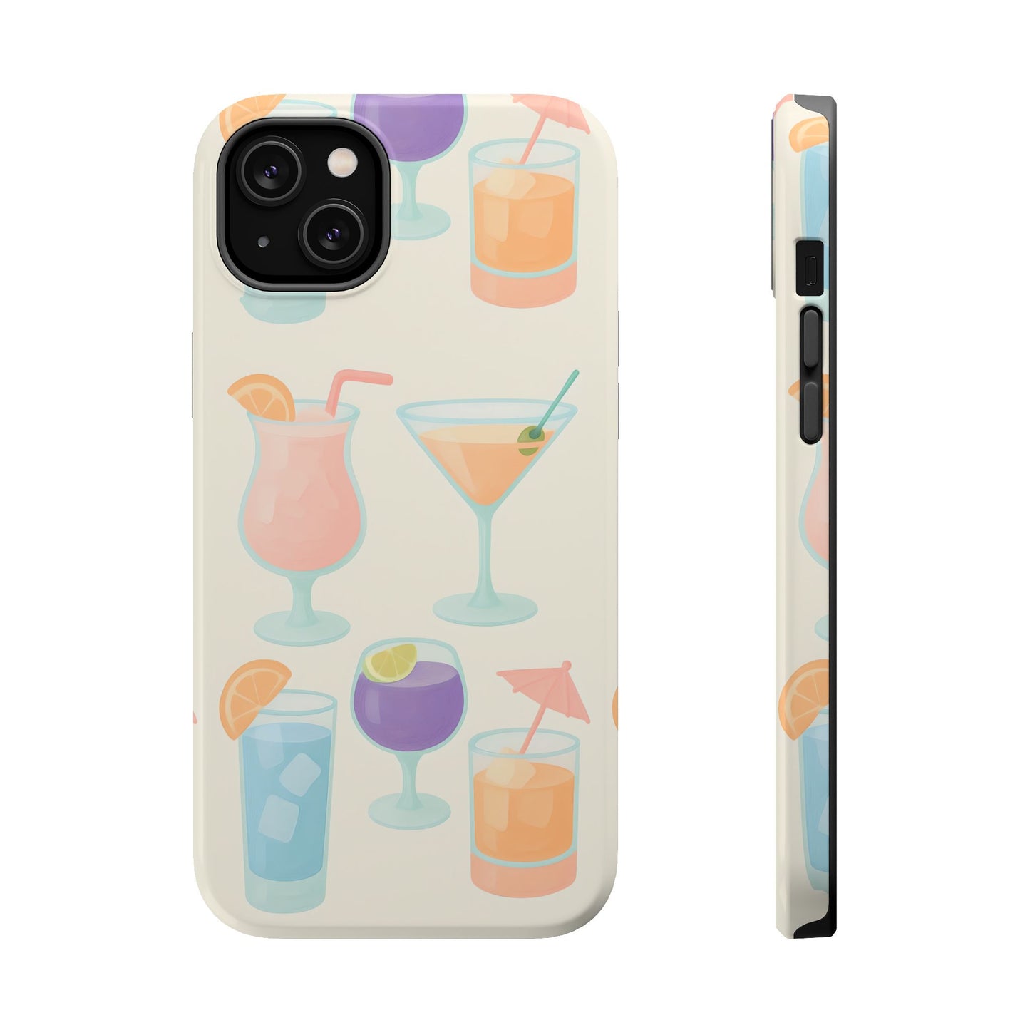 Colorful Cocktail Magnetic Phone Case