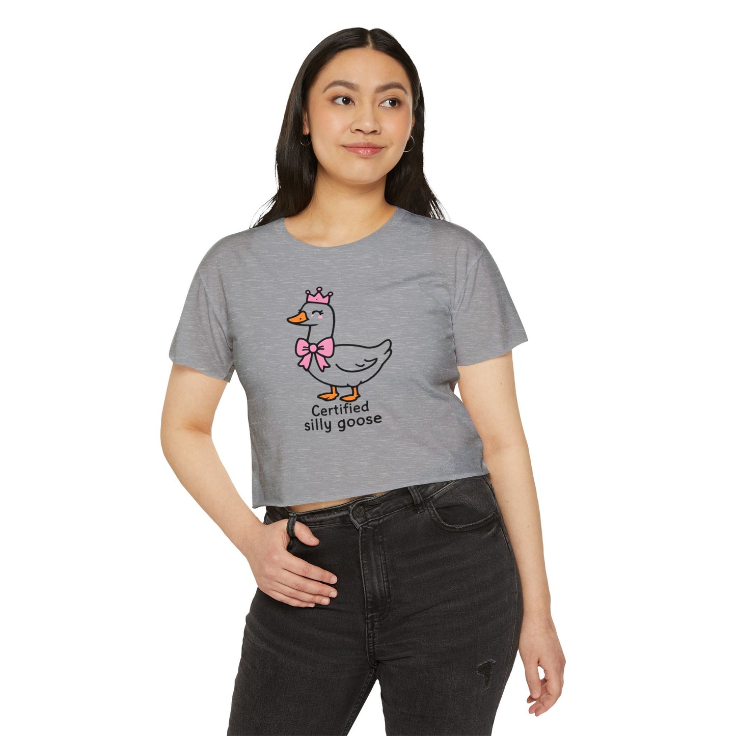 Certified Silly Goose Crop Top