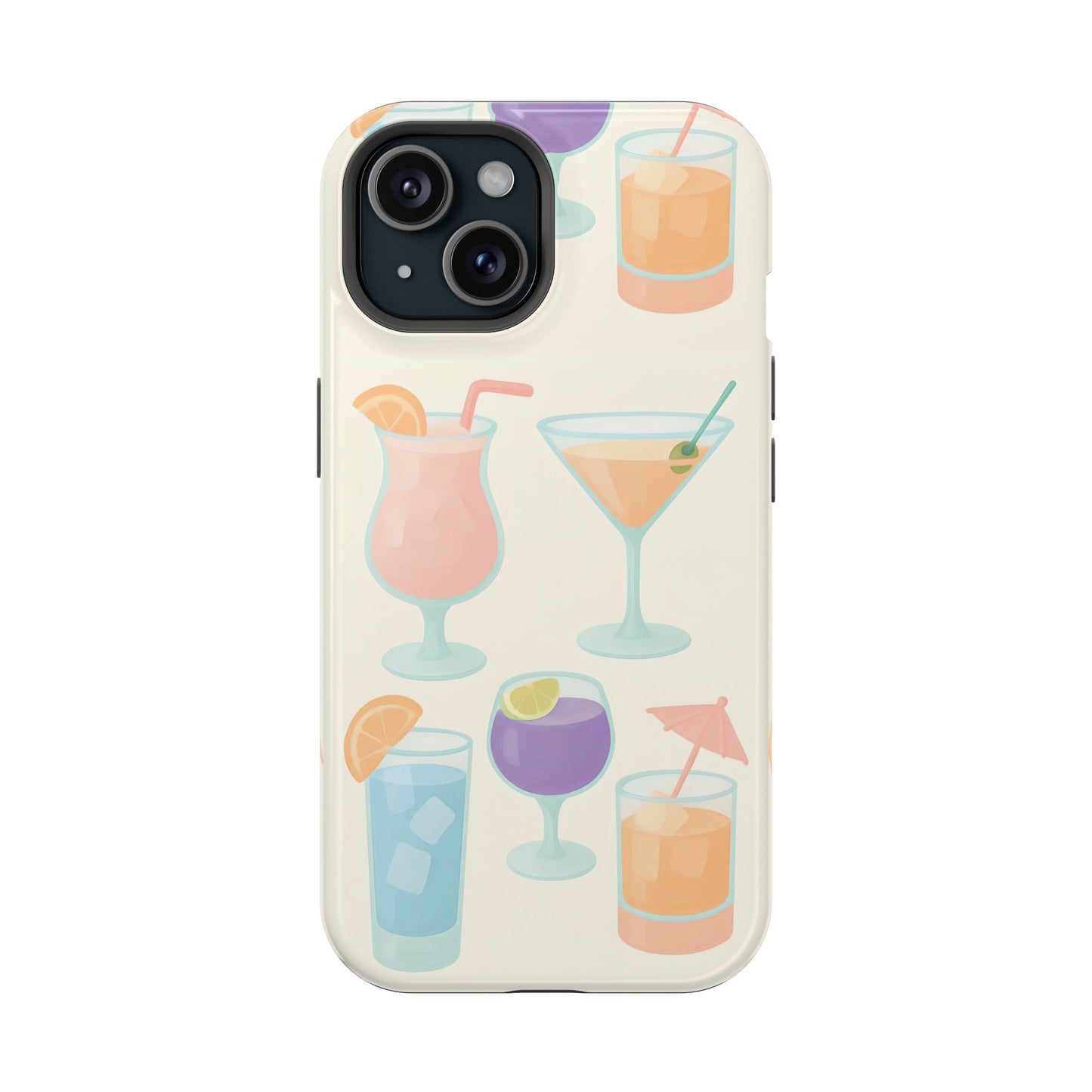 Colorful Cocktail Magnetic Phone Case