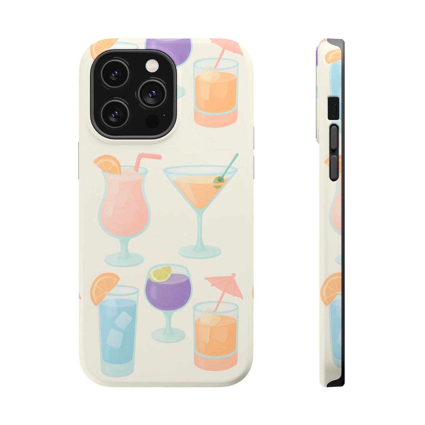 Colorful Cocktail Magnetic Phone Case