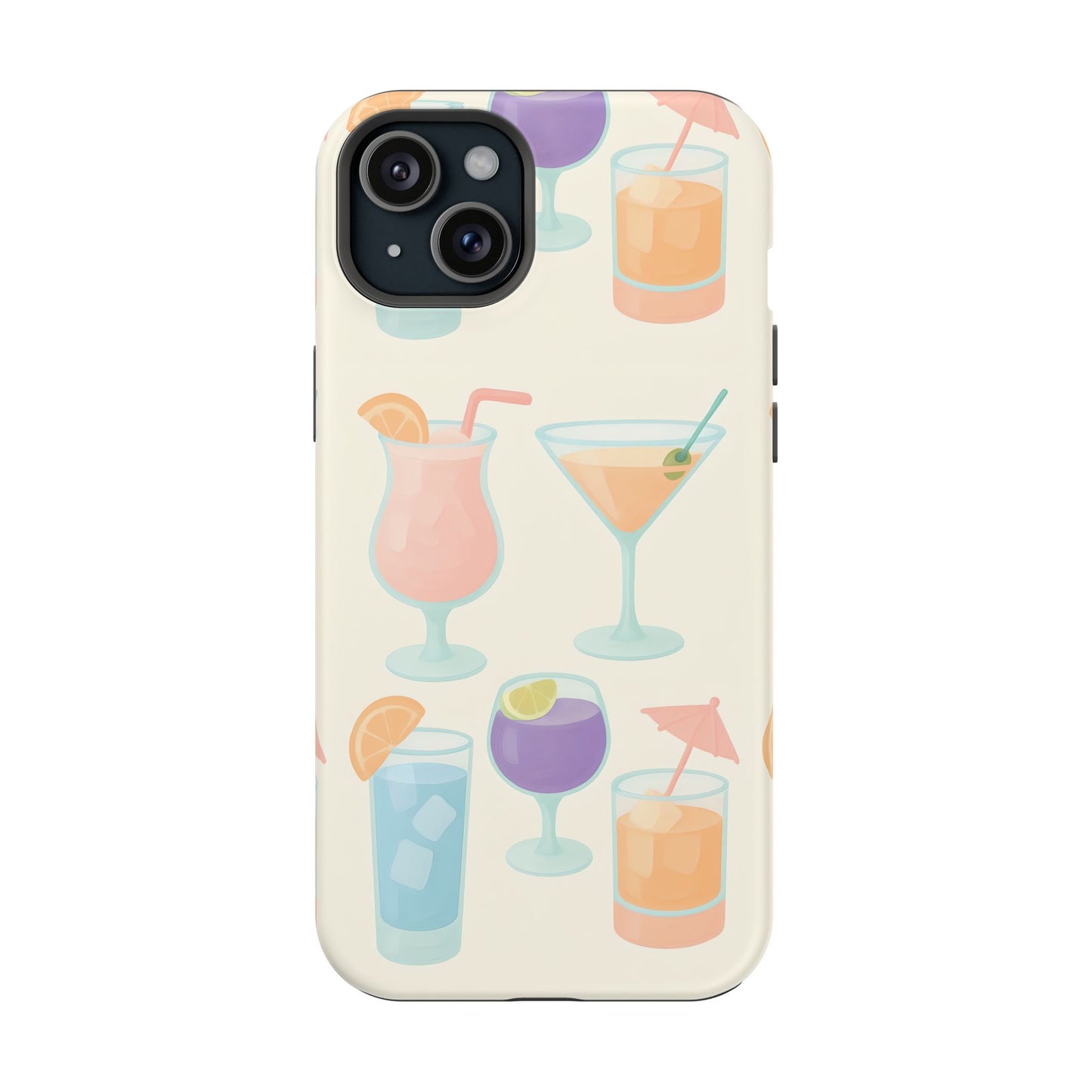 Colorful Cocktail Magnetic Phone Case