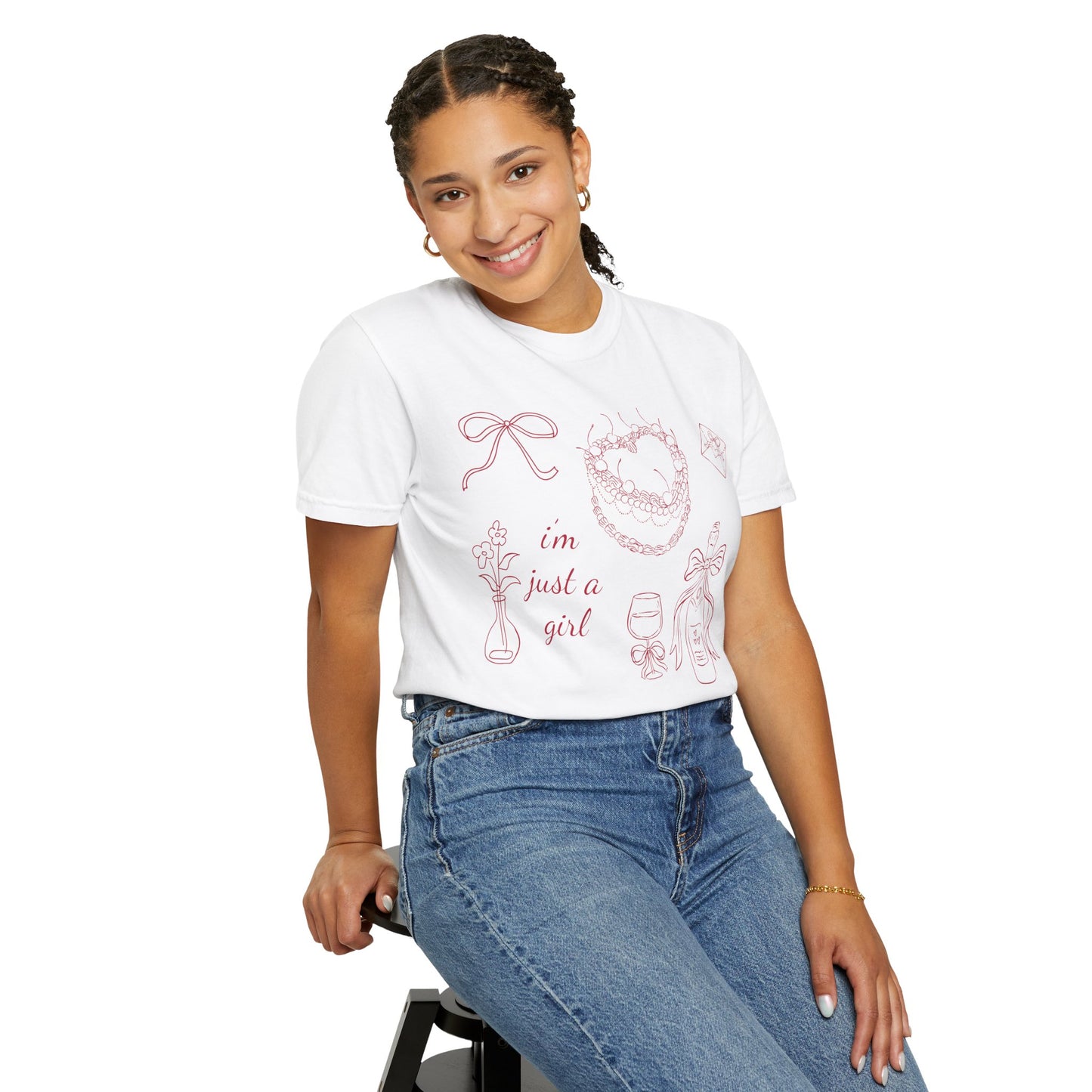 I'm Just A Girl Tee