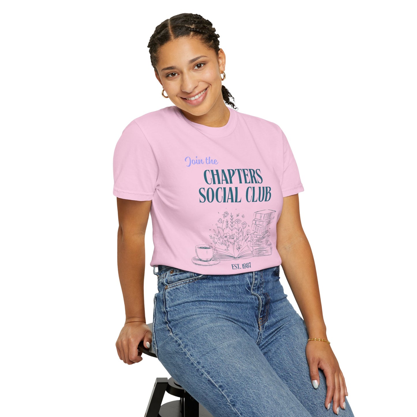 Chapters Social Club Book Lover Tee