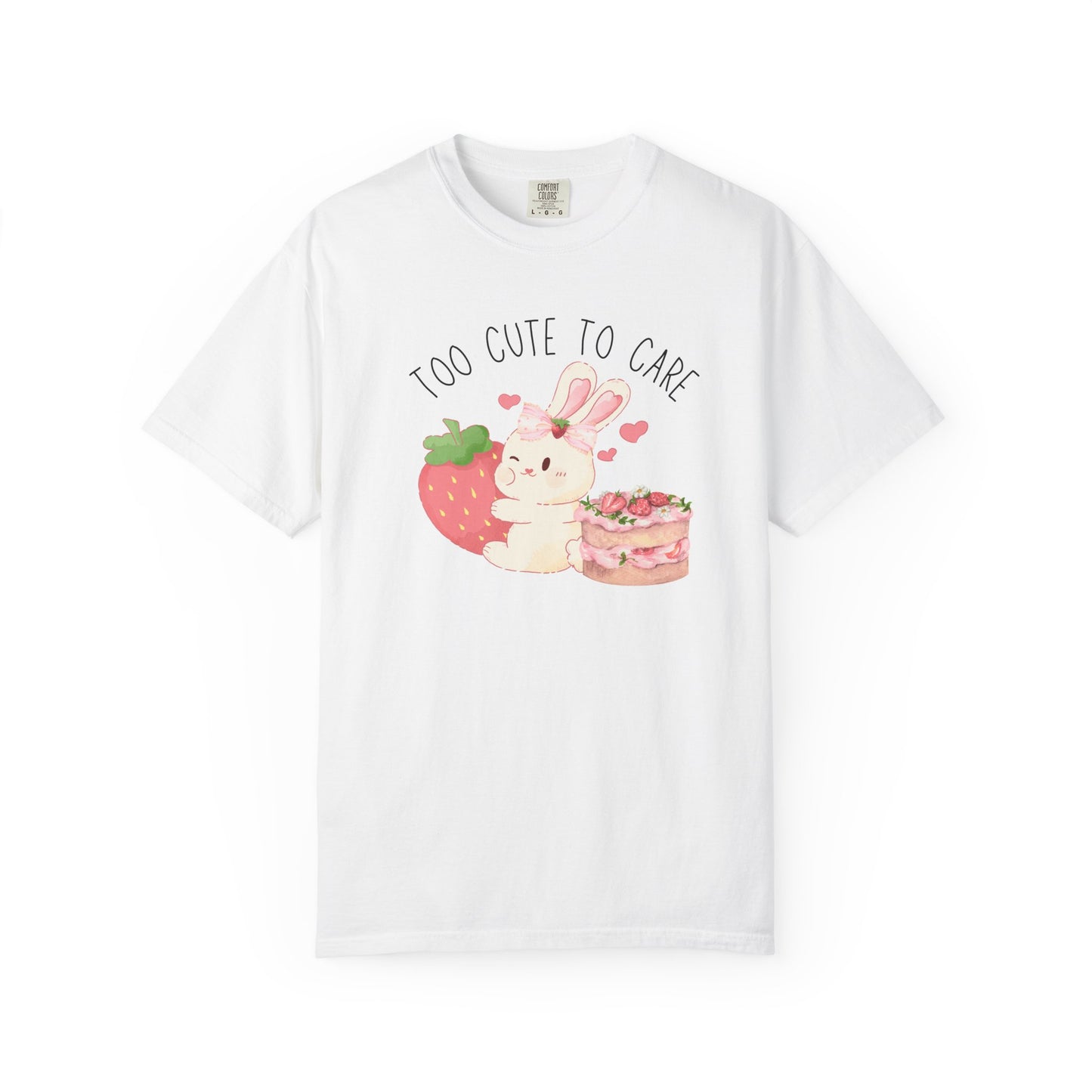 Bunny Too Cute To Care Tee
