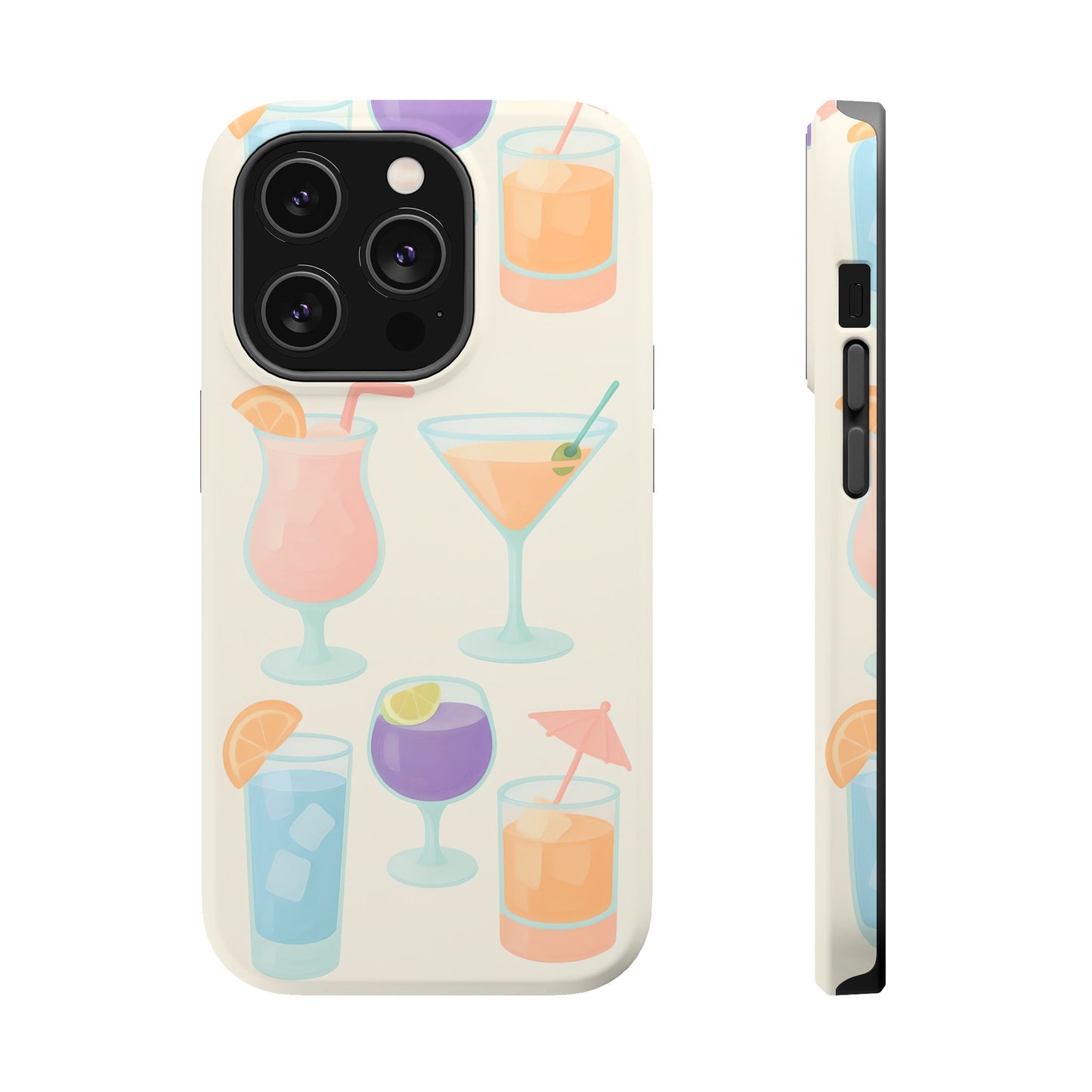 Colorful Cocktail Magnetic Phone Case