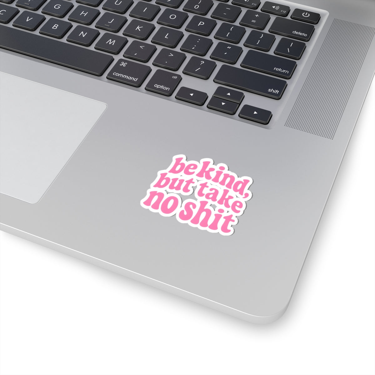 Be Kind, But Take No Shit Sticker