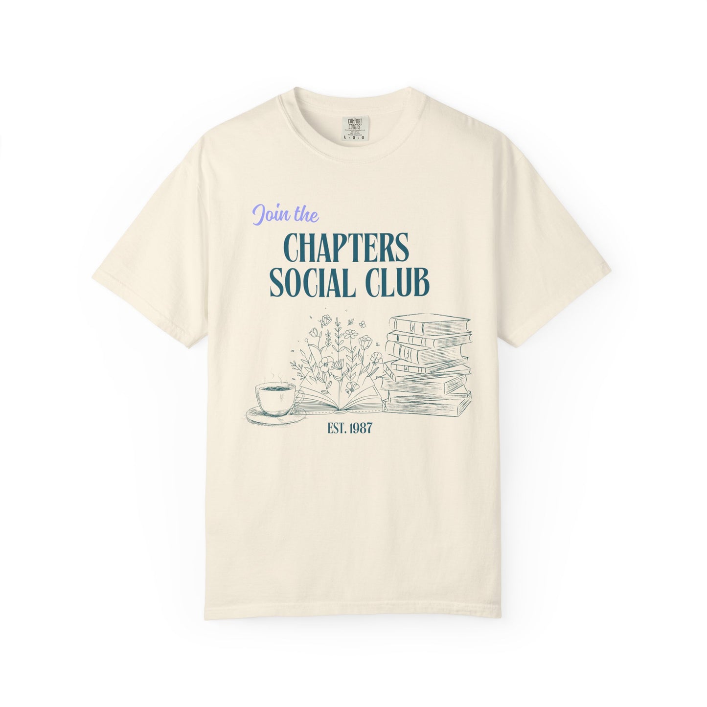Chapters Social Club Book Lover Tee