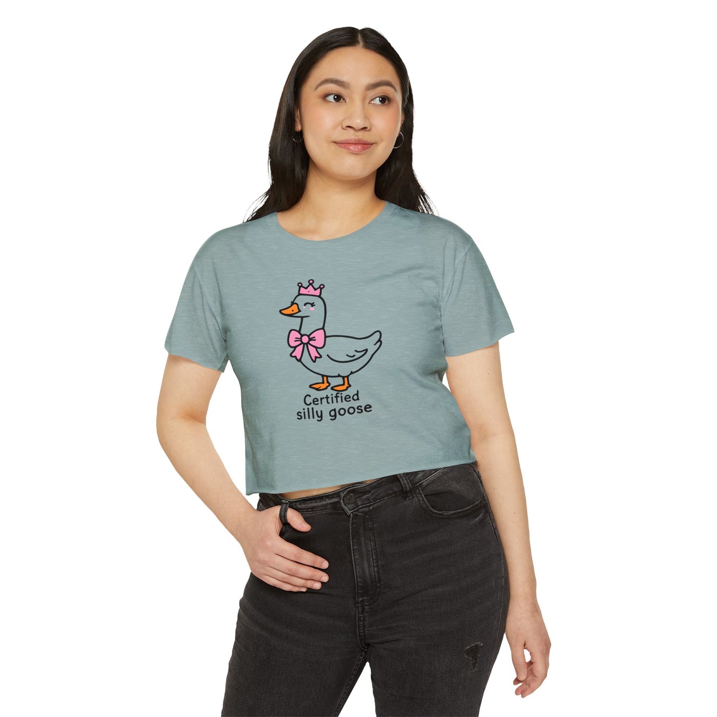 Certified Silly Goose Crop Top