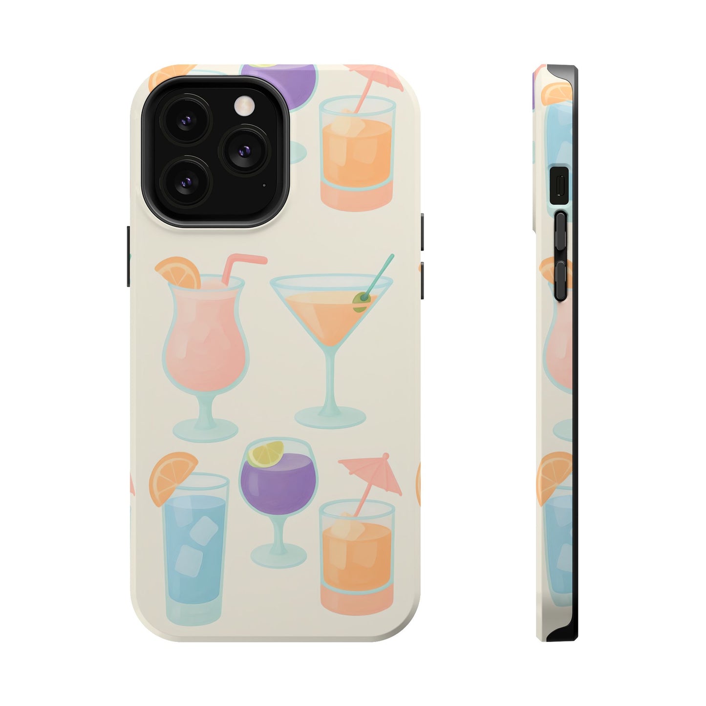 Colorful Cocktail Magnetic Phone Case