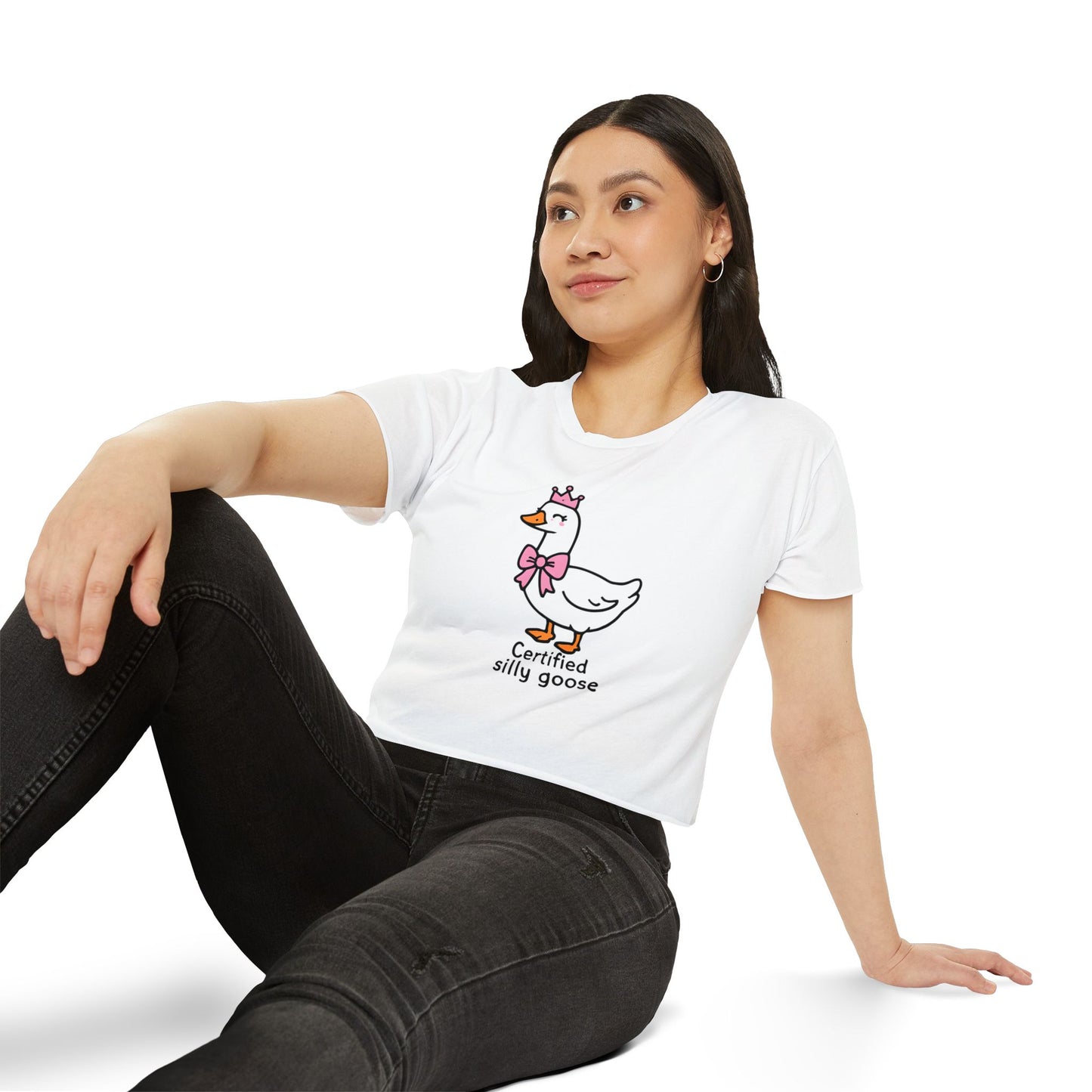 Certified Silly Goose Crop Top