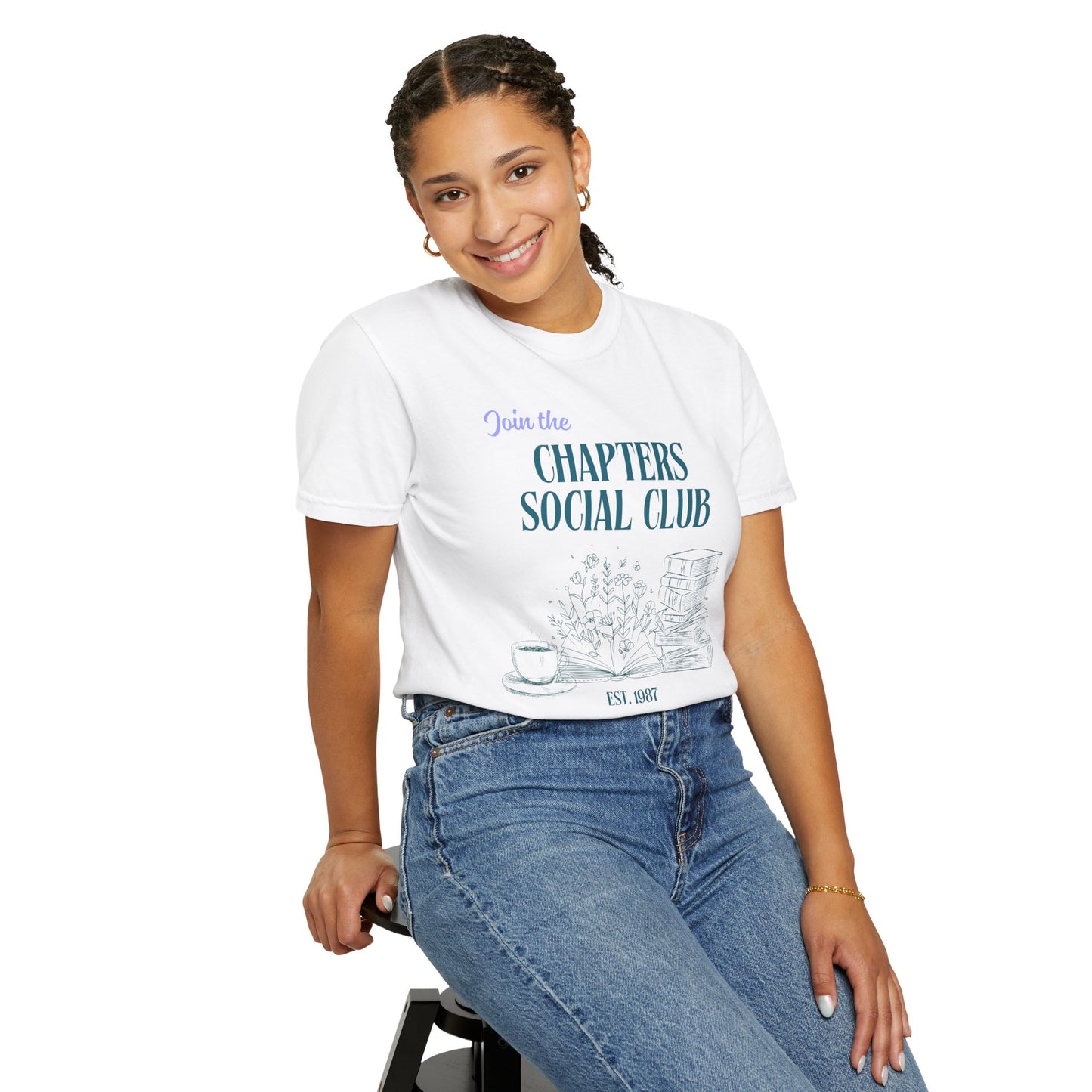 Chapters Social Club Book Lover Tee