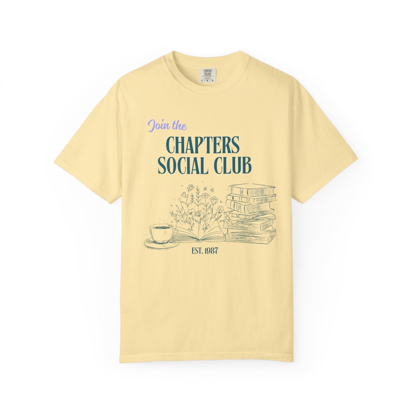 Chapters Social Club Book Lover Tee