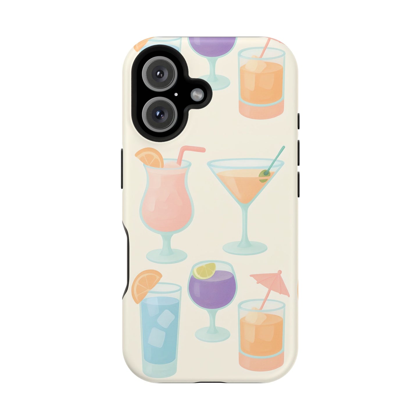 Colorful Cocktail Magnetic Phone Case