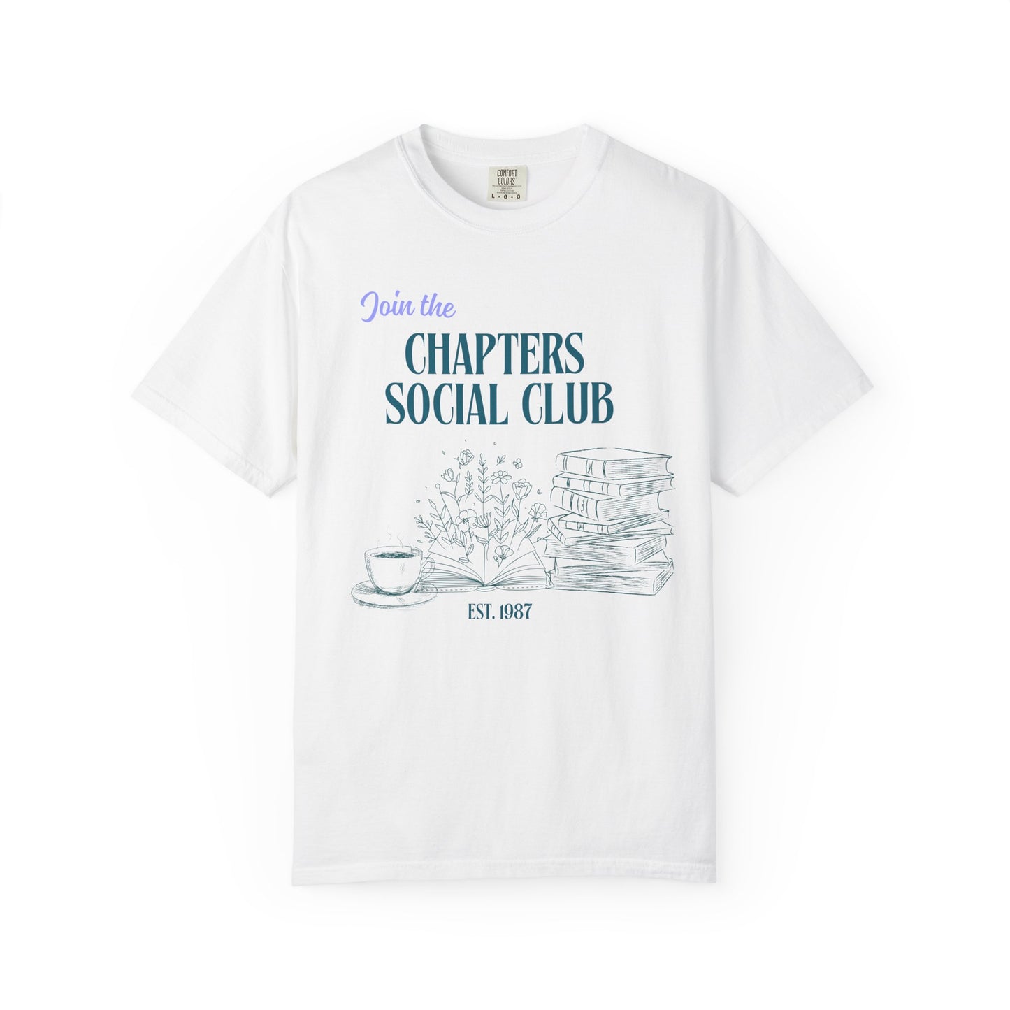 Chapters Social Club Book Lover Tee
