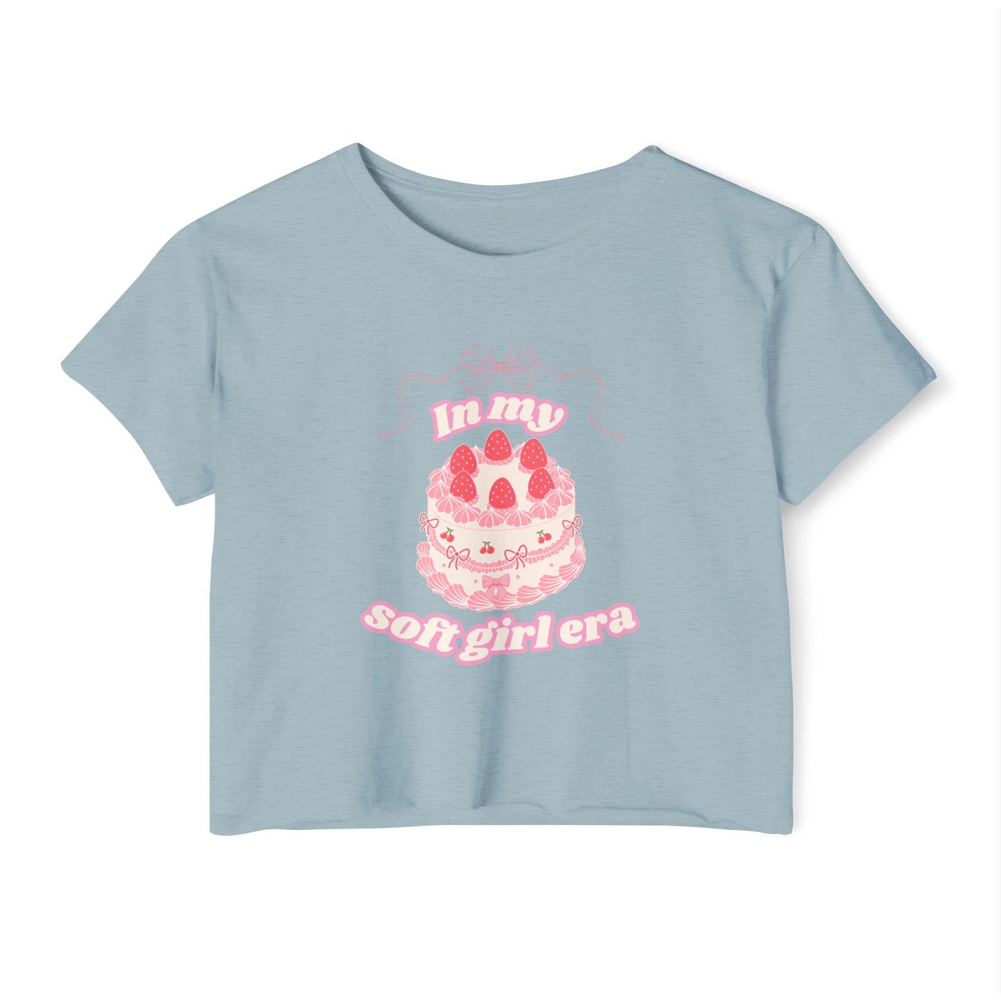 Cake In My Soft Girl Era Crop Top
