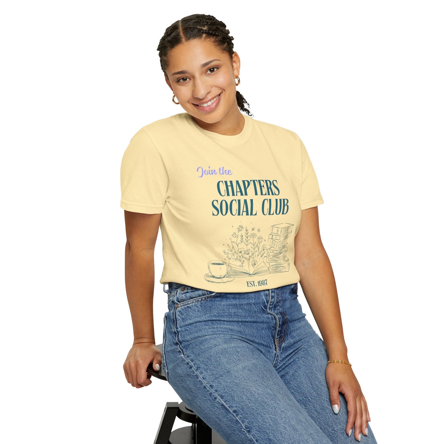 Chapters Social Club Book Lover Tee