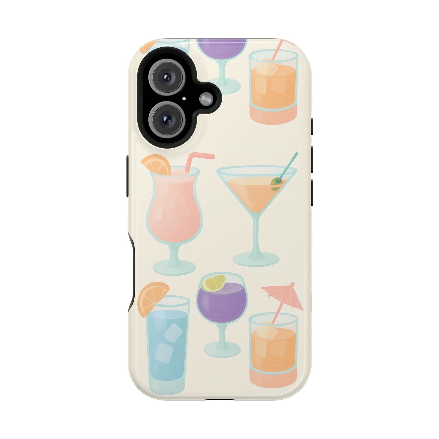 Colorful Cocktail Magnetic Phone Case
