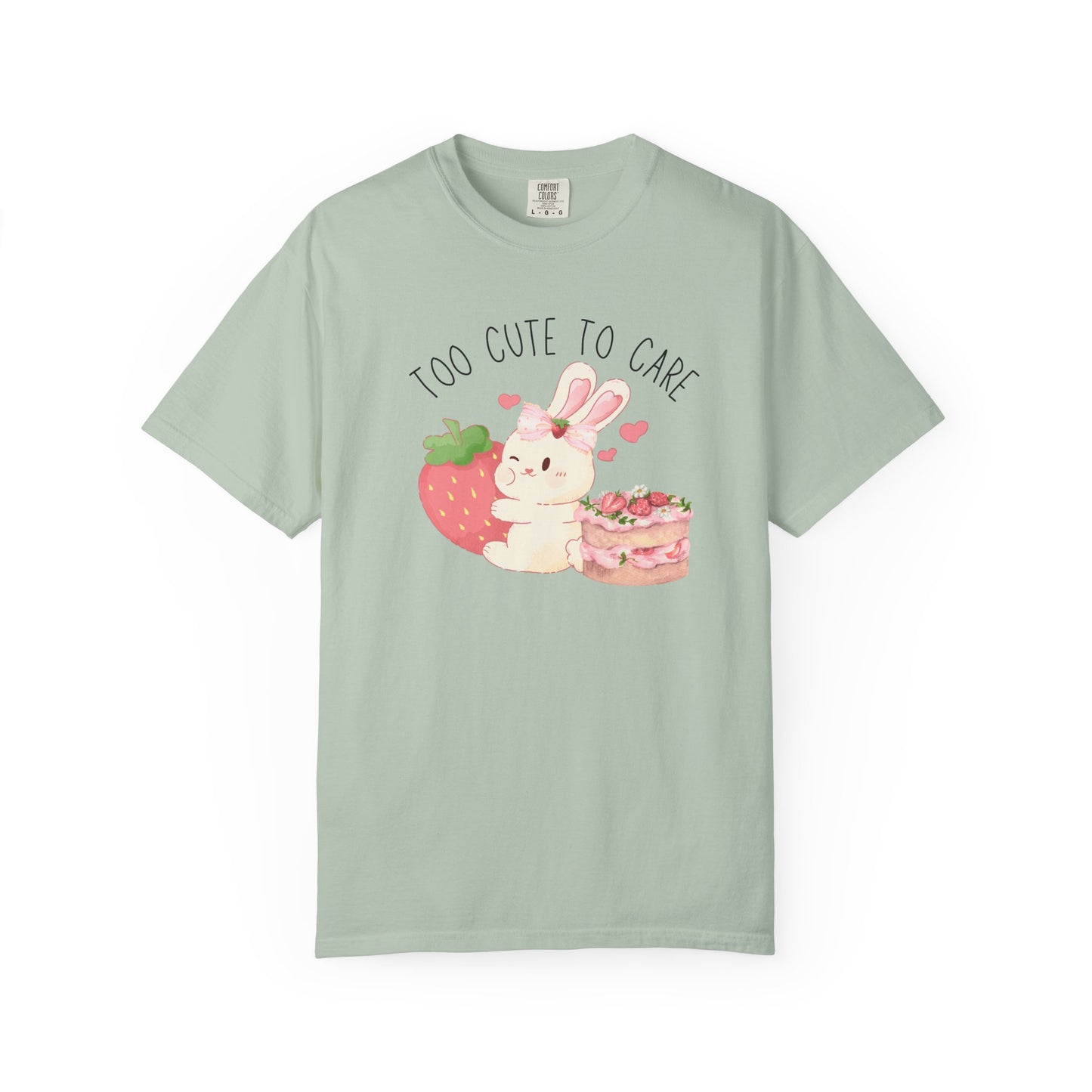 Bunny Too Cute To Care Tee
