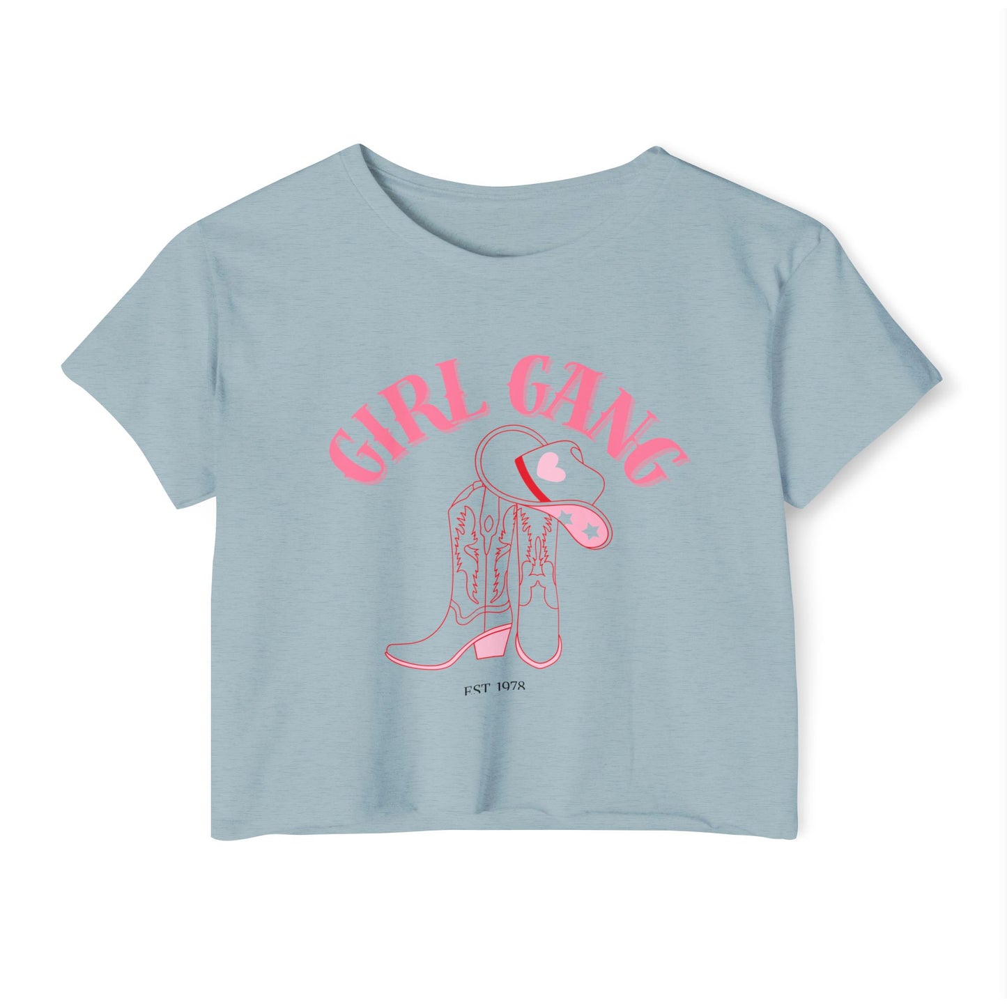 Cowgirl Girl Gang Crop Top