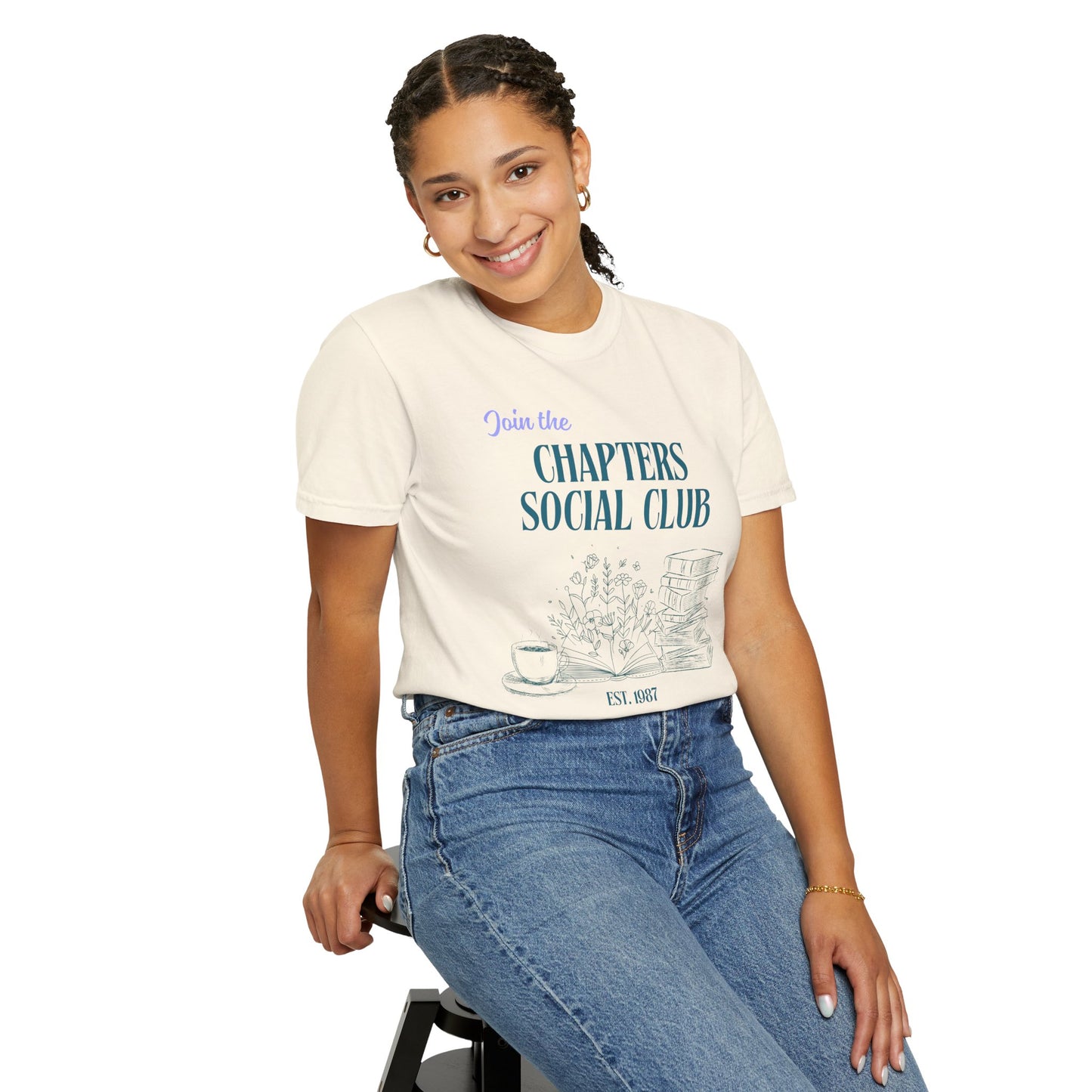 Chapters Social Club Book Lover Tee