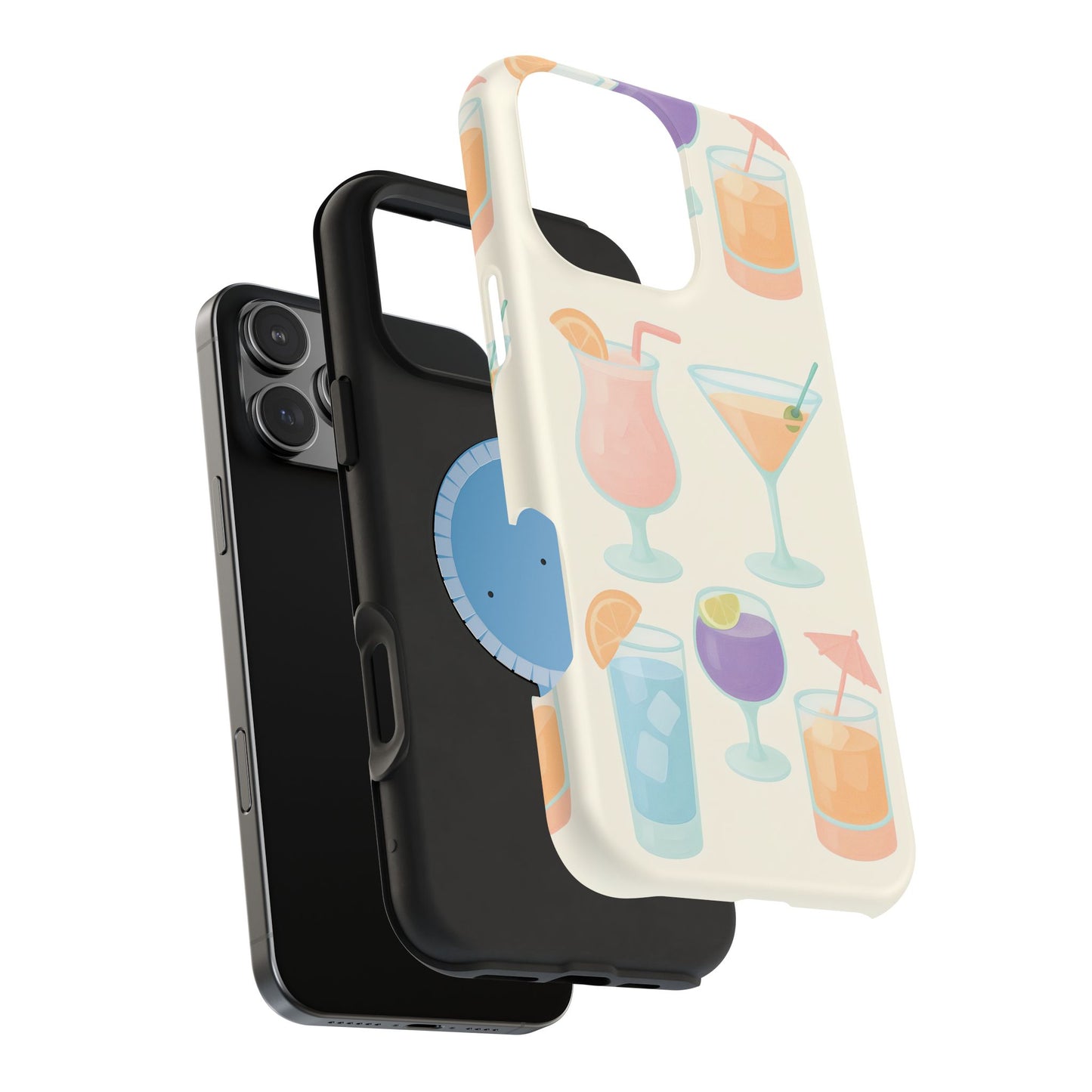 Colorful Cocktail Magnetic Phone Case