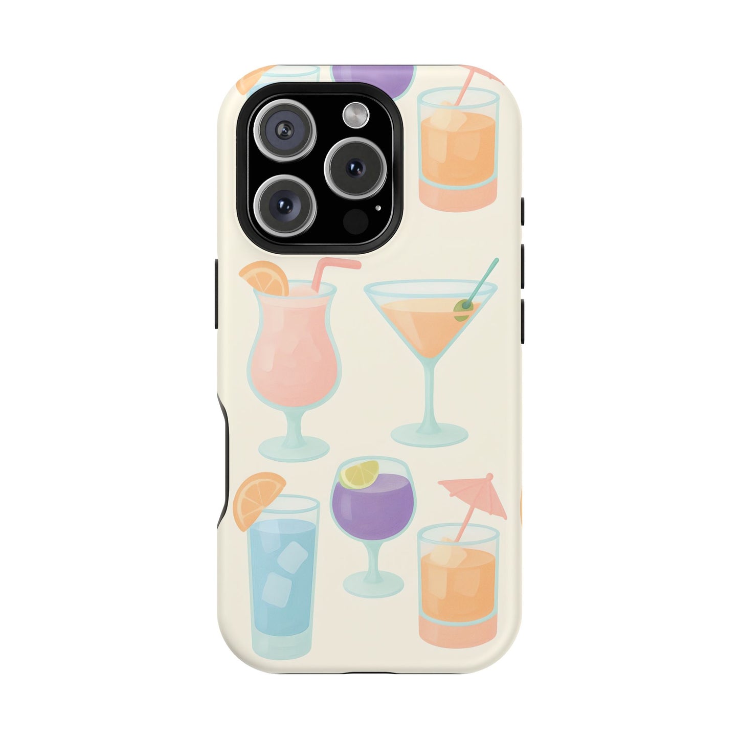 Colorful Cocktail Magnetic Phone Case