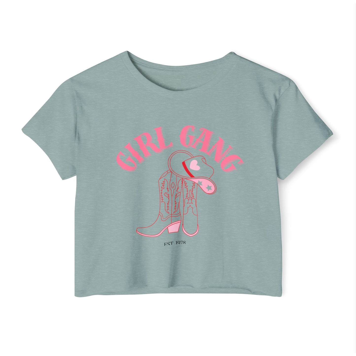 Cowgirl Girl Gang Crop Top