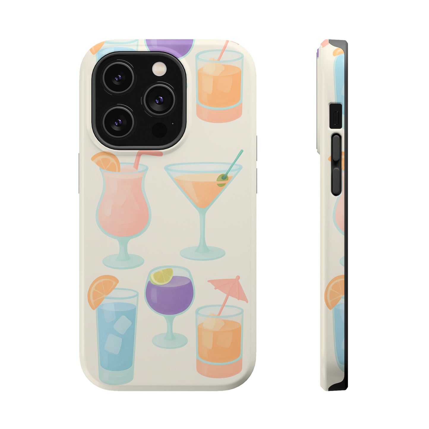 Colorful Cocktail Magnetic Phone Case