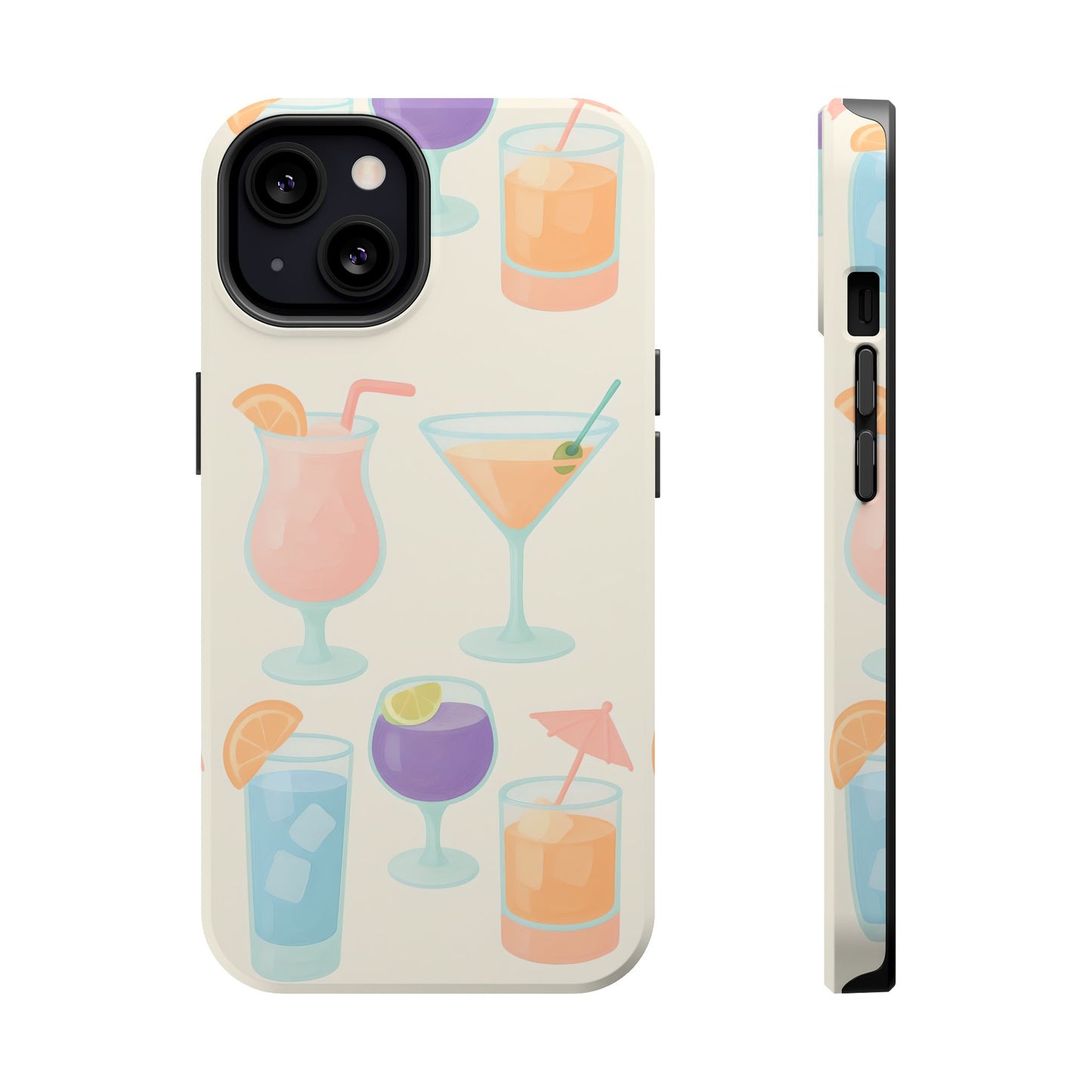 Colorful Cocktail Magnetic Phone Case