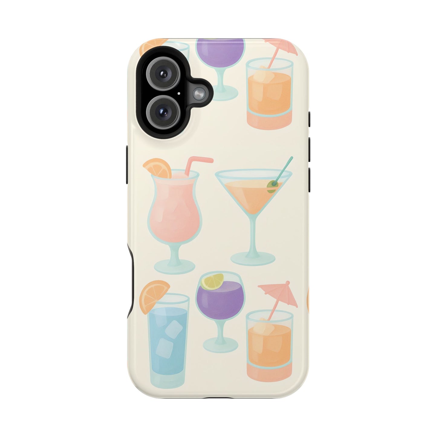 Colorful Cocktail Magnetic Phone Case