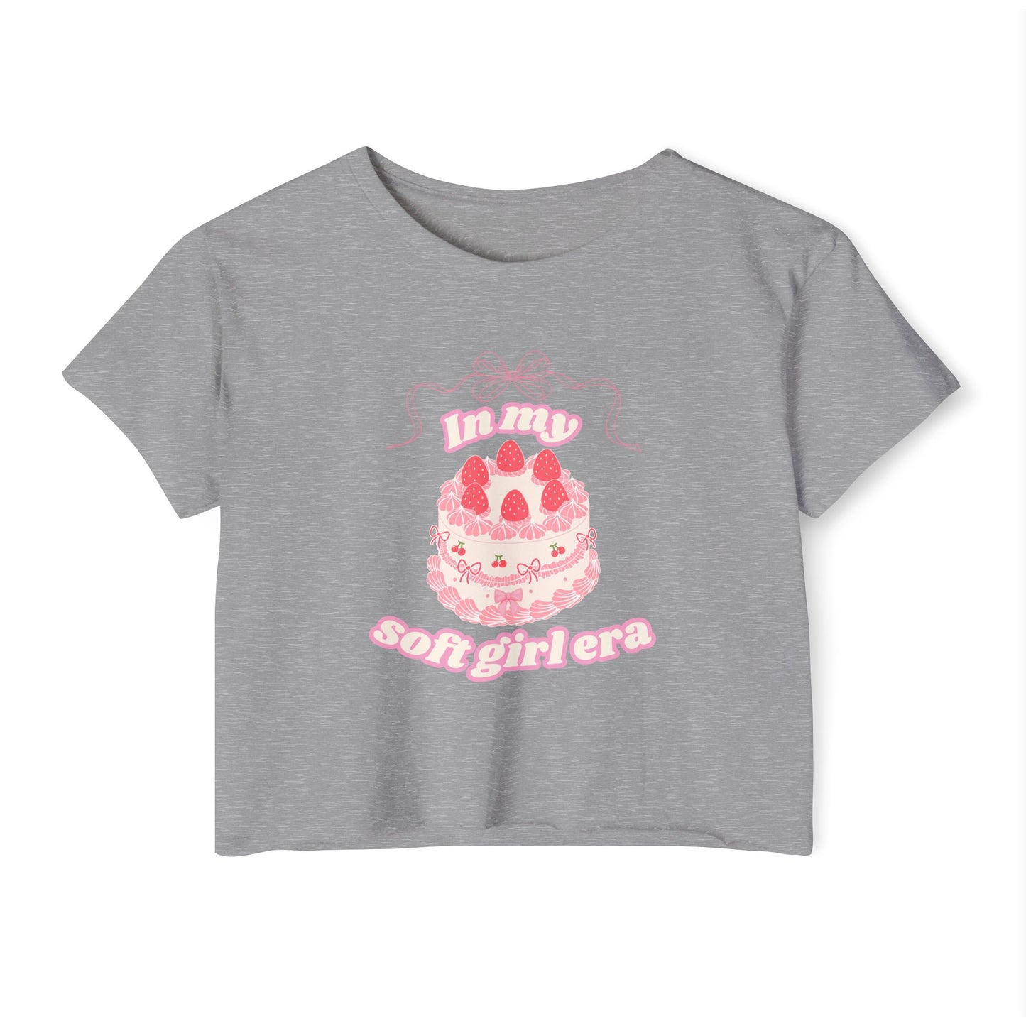 Cake In My Soft Girl Era Crop Top