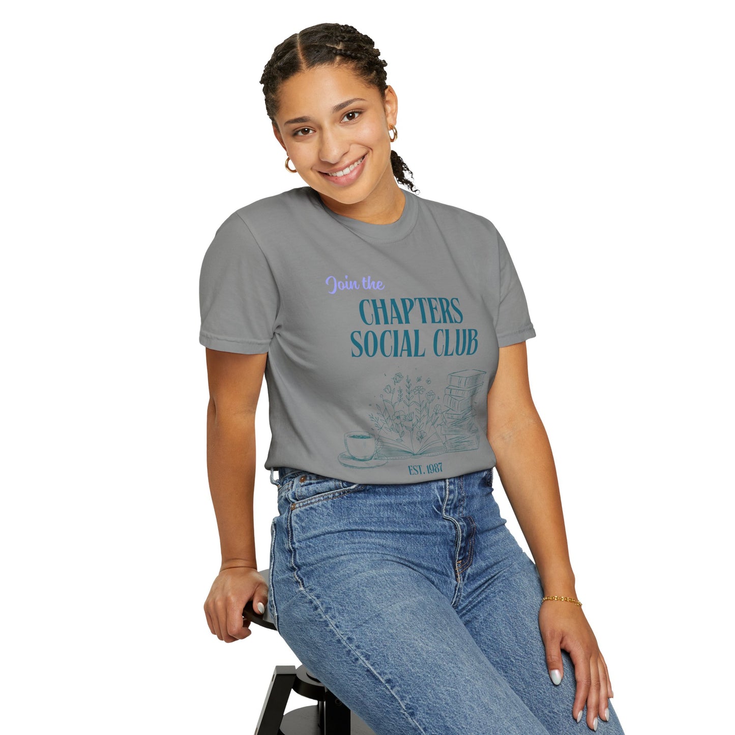 Chapters Social Club Book Lover Tee