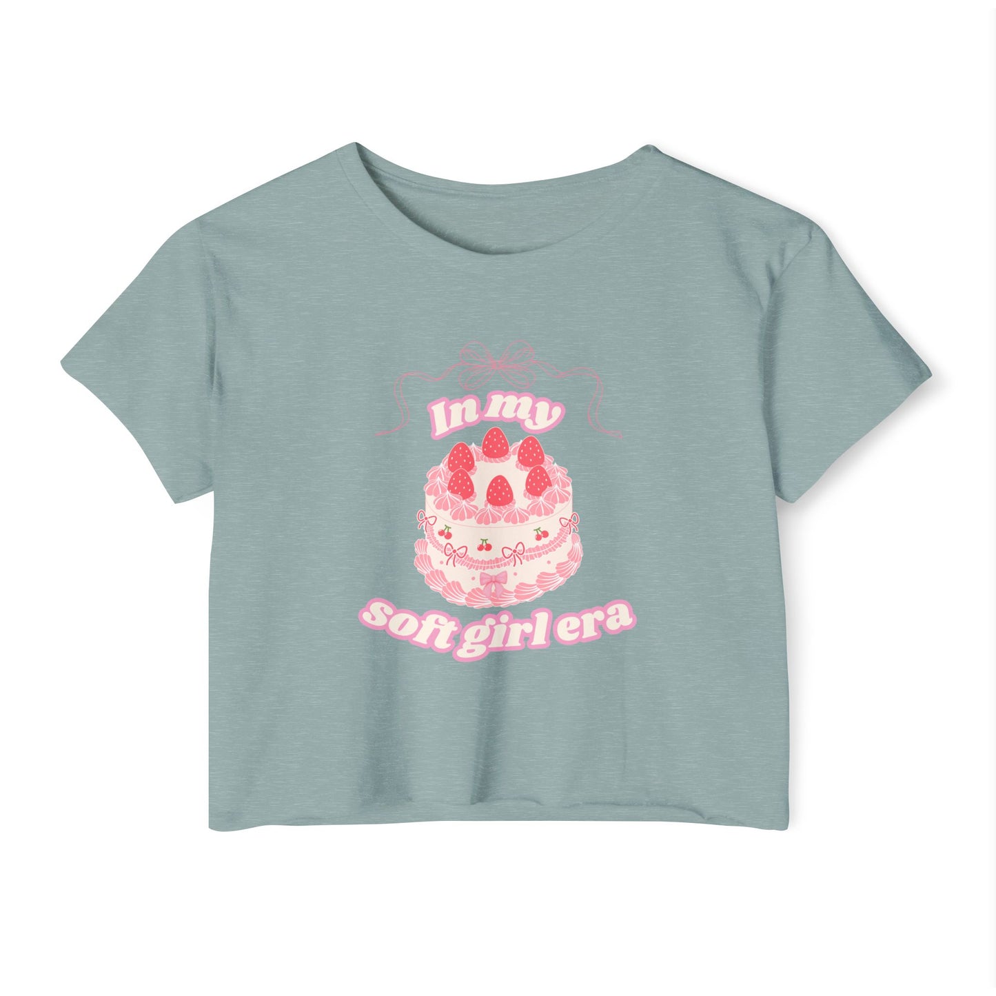 Cake In My Soft Girl Era Crop Top