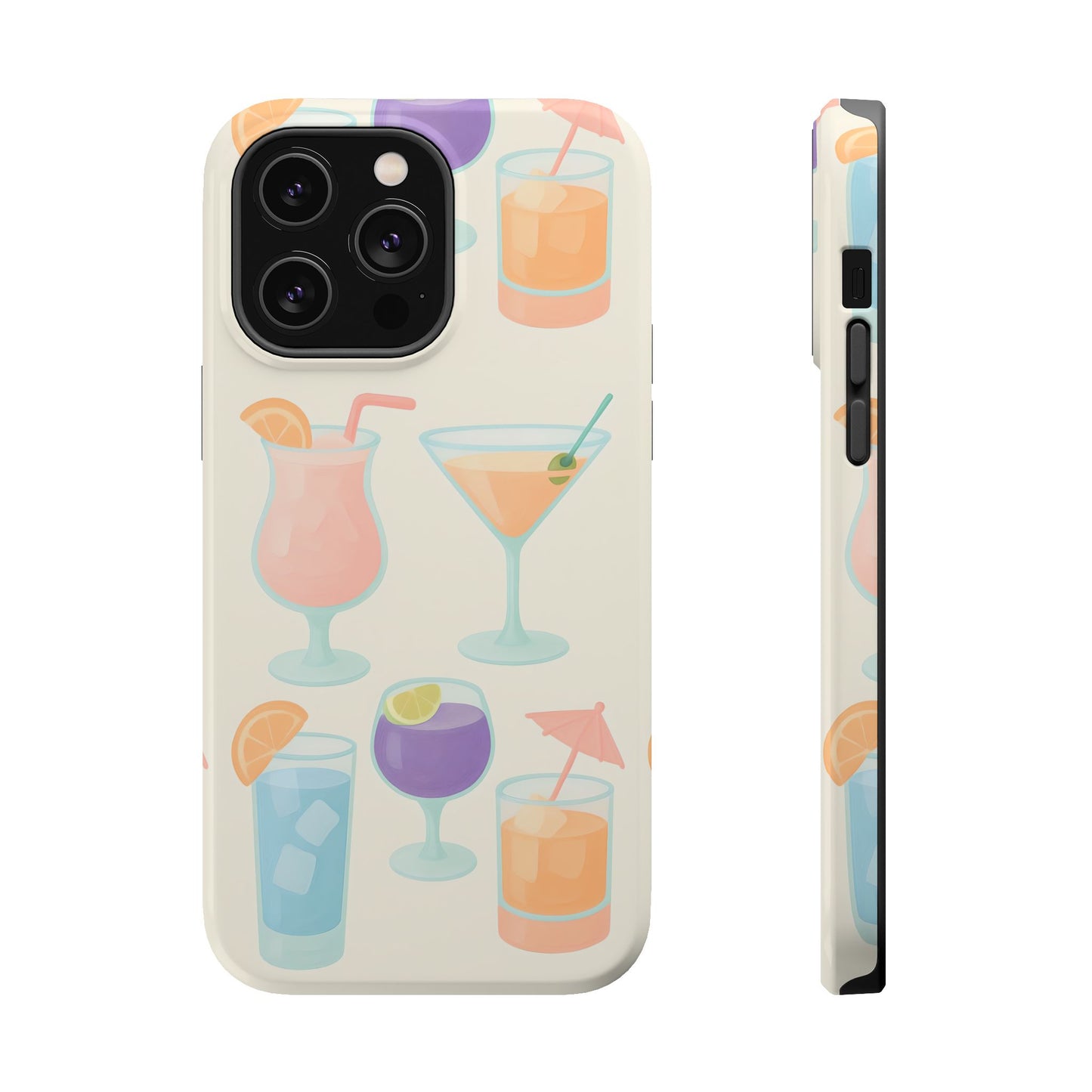 Colorful Cocktail Magnetic Phone Case