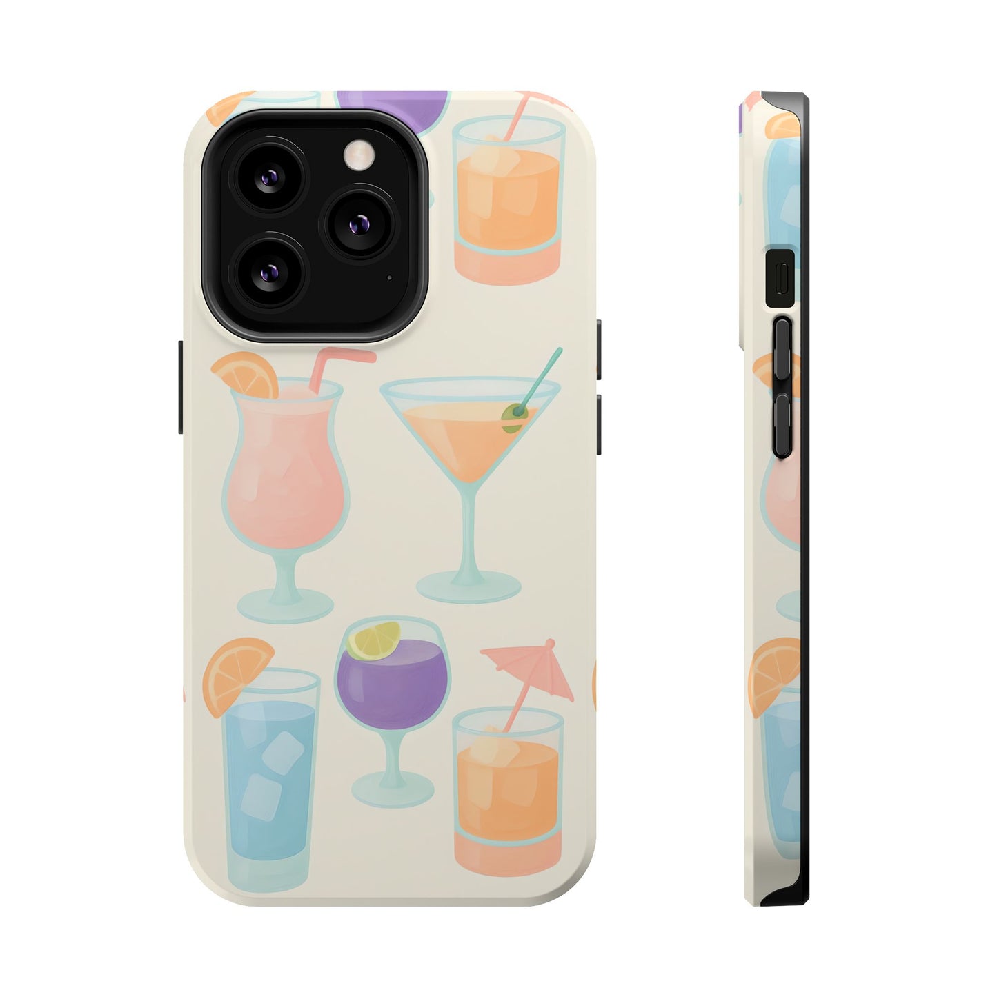 Colorful Cocktail Magnetic Phone Case