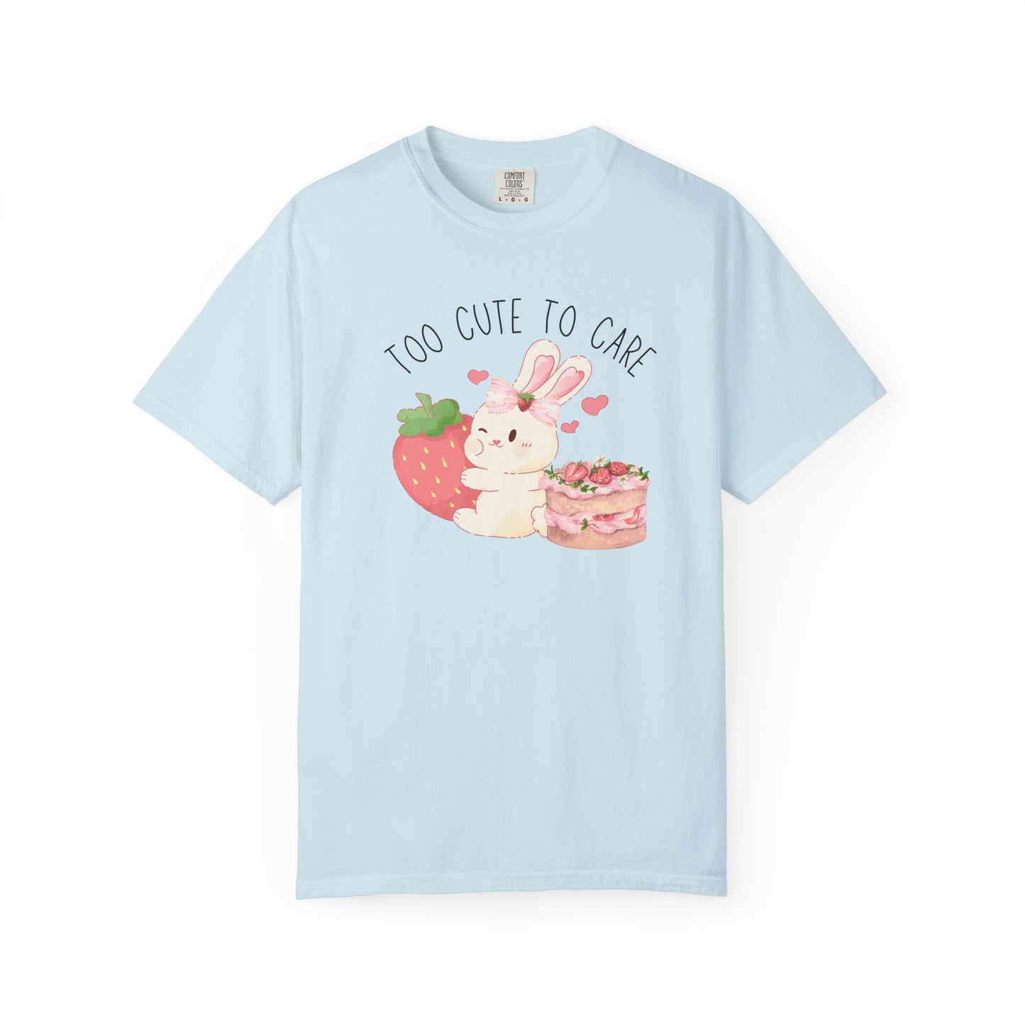 Bunny Too Cute To Care Tee