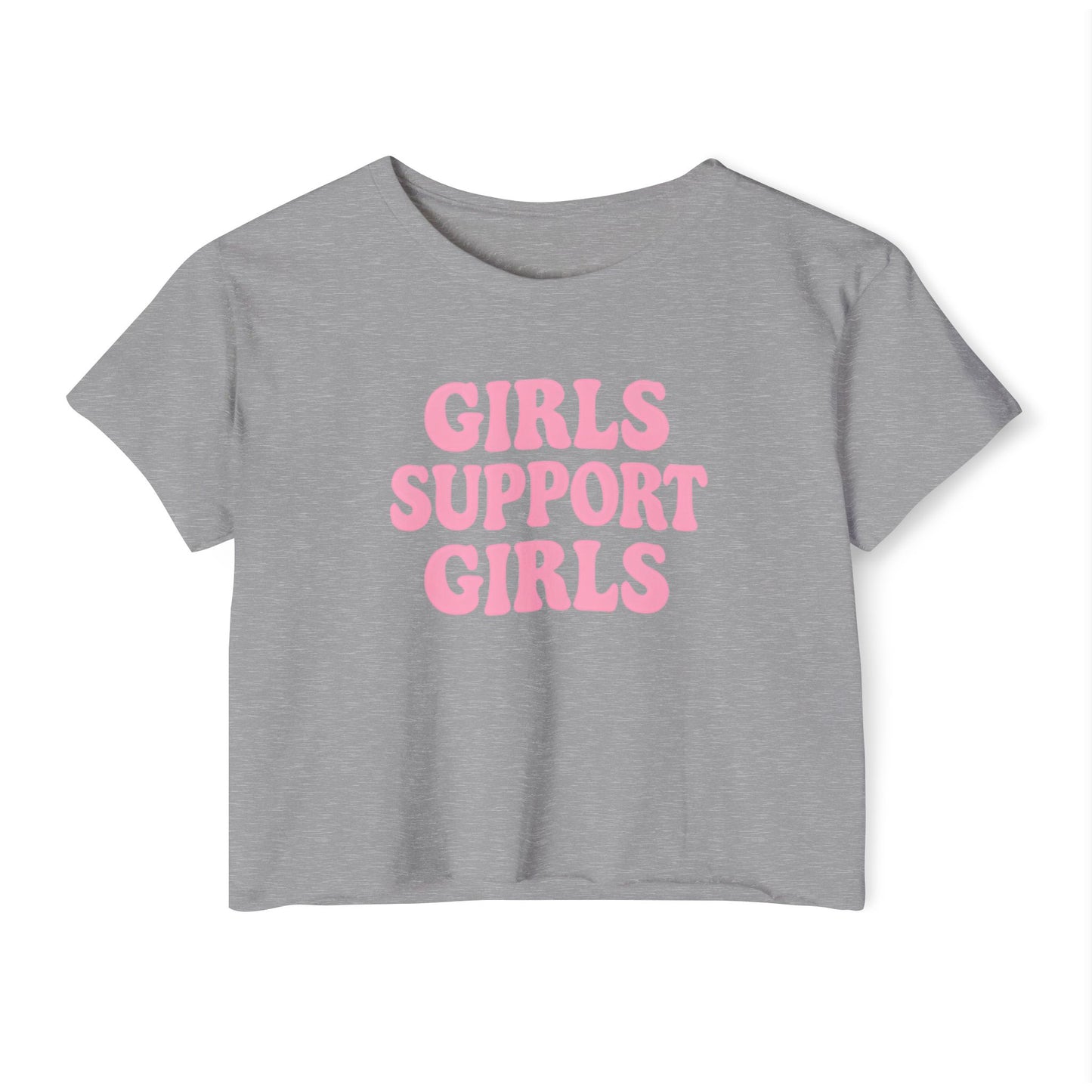 Girls Support Girls Crop Top