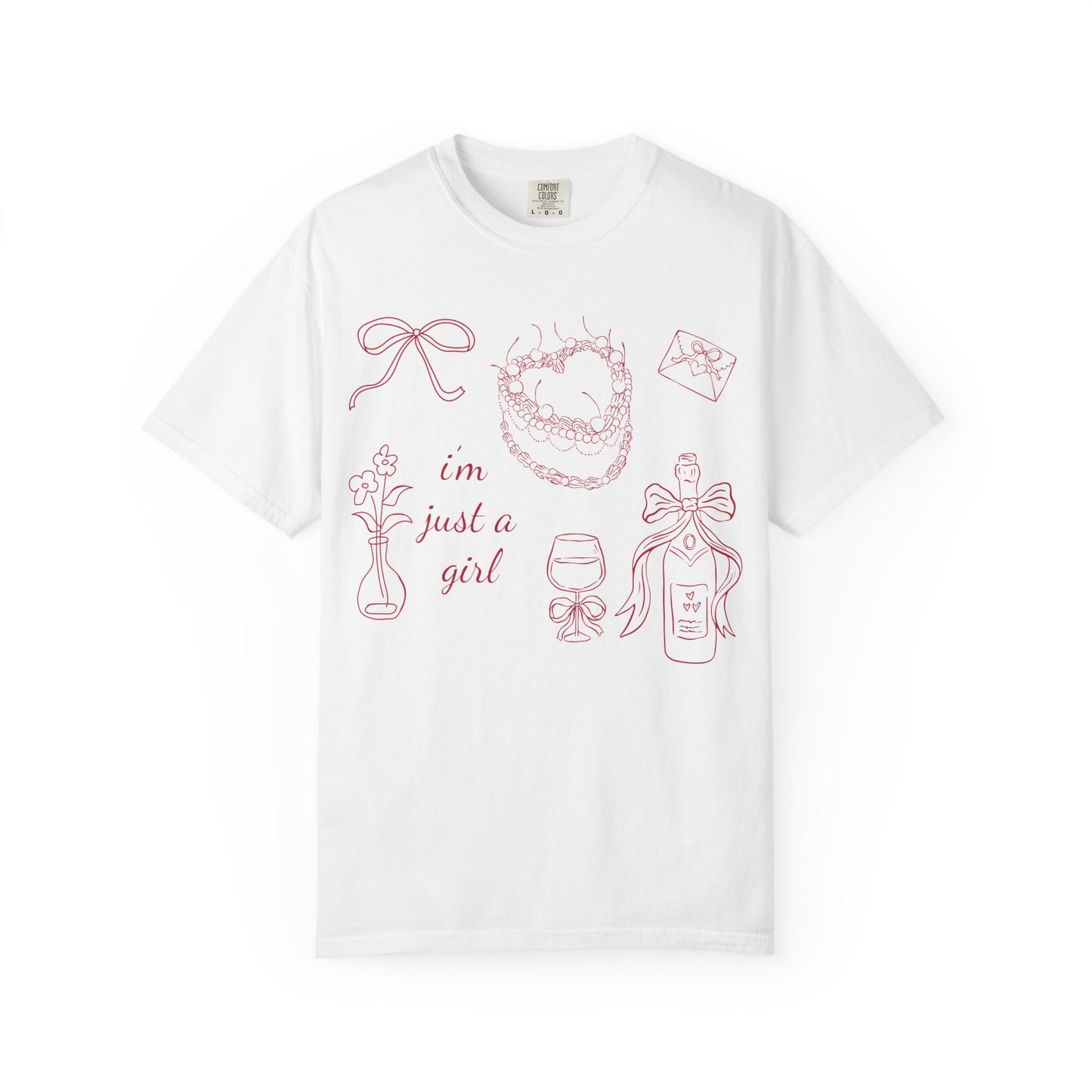 I'm Just A Girl Tee