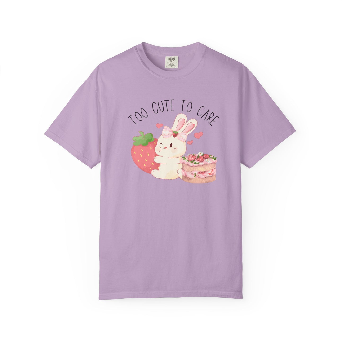 Bunny Too Cute To Care Tee