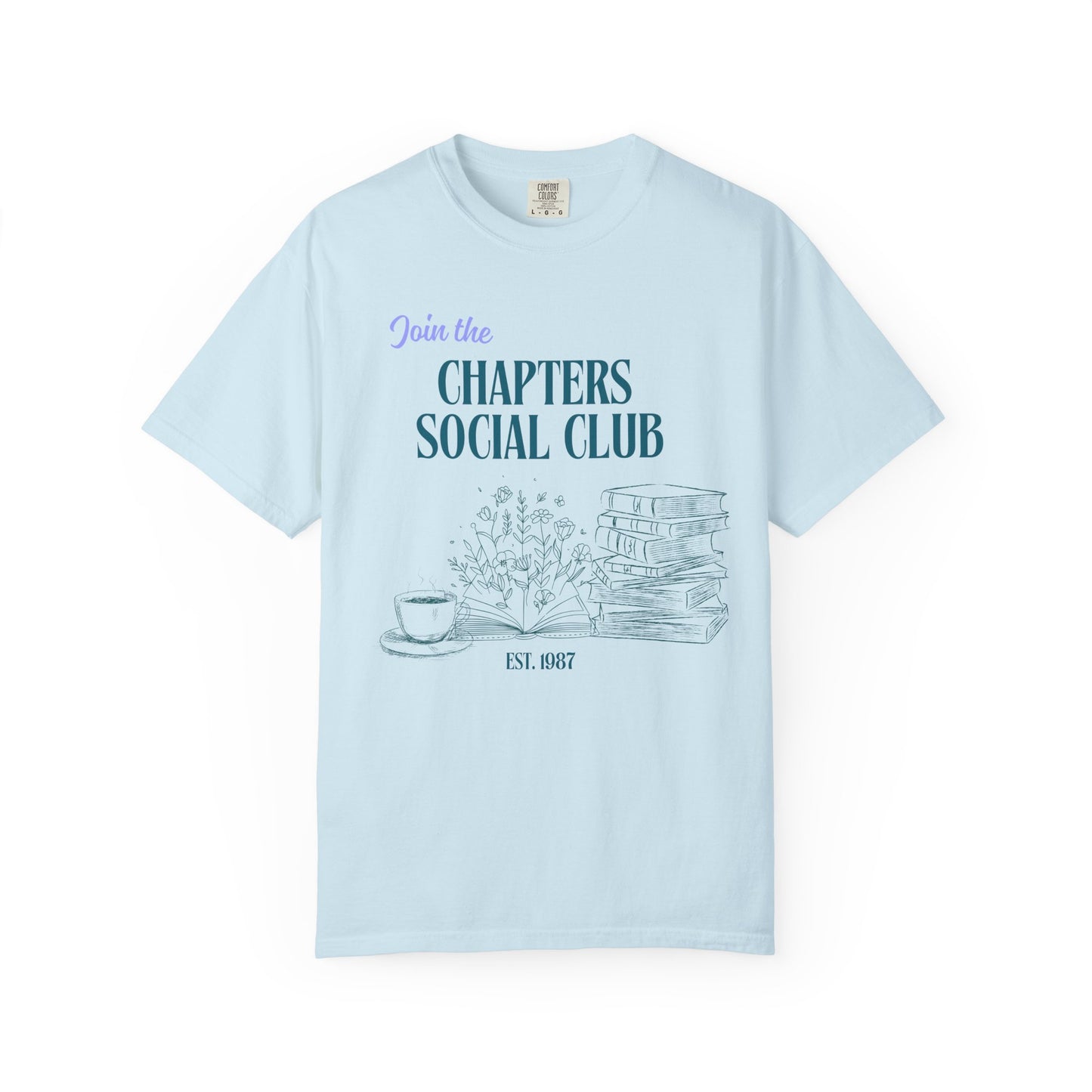 Chapters Social Club Book Lover Tee